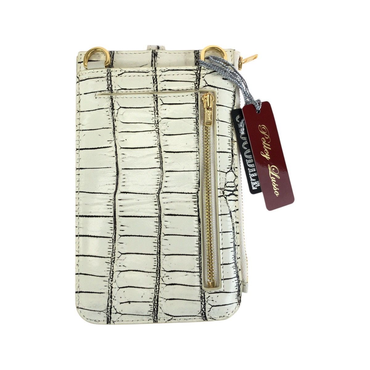 Other Other Pelley Lusso Glossy Crocodile Shoulder Bag Leather Shoulder Bag DUTY FREE for USA Size ONE SIZE - 2 Thumbnail