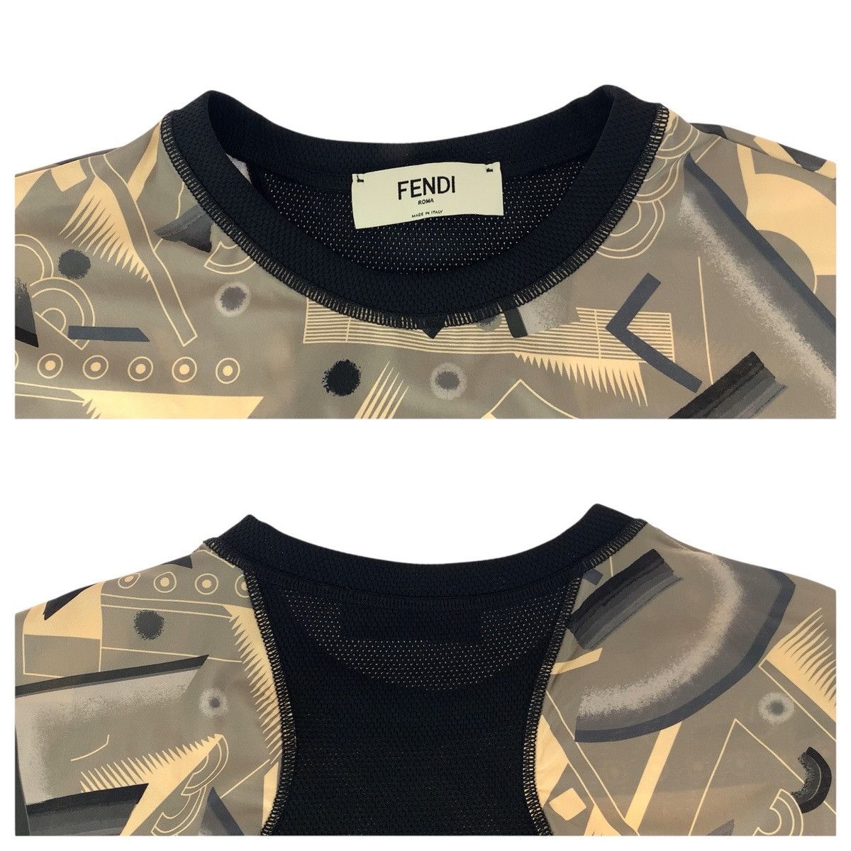 Fendi Fendi FENDI Polyester T Shirt Textile T-Shirts FAF318 DUTY FREE for USA Size ONE SIZE - 3 Thumbnail