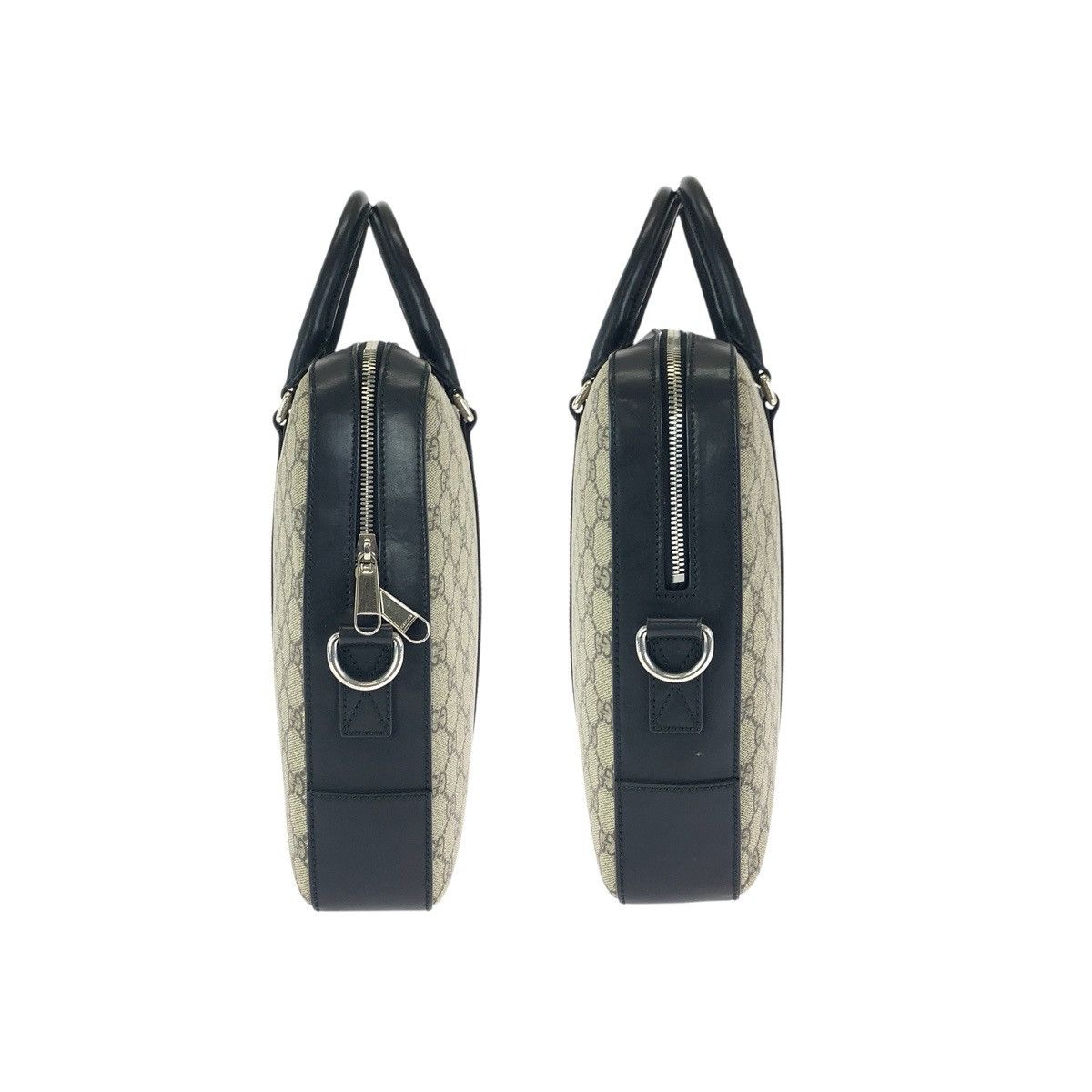 Gucci Gucci Gucci GG Supreme Canvas Leather 2way Business Bag Textile Business Bag 450944 DUTY FREE for USA Size ONE SIZE - 8 Thumbnail