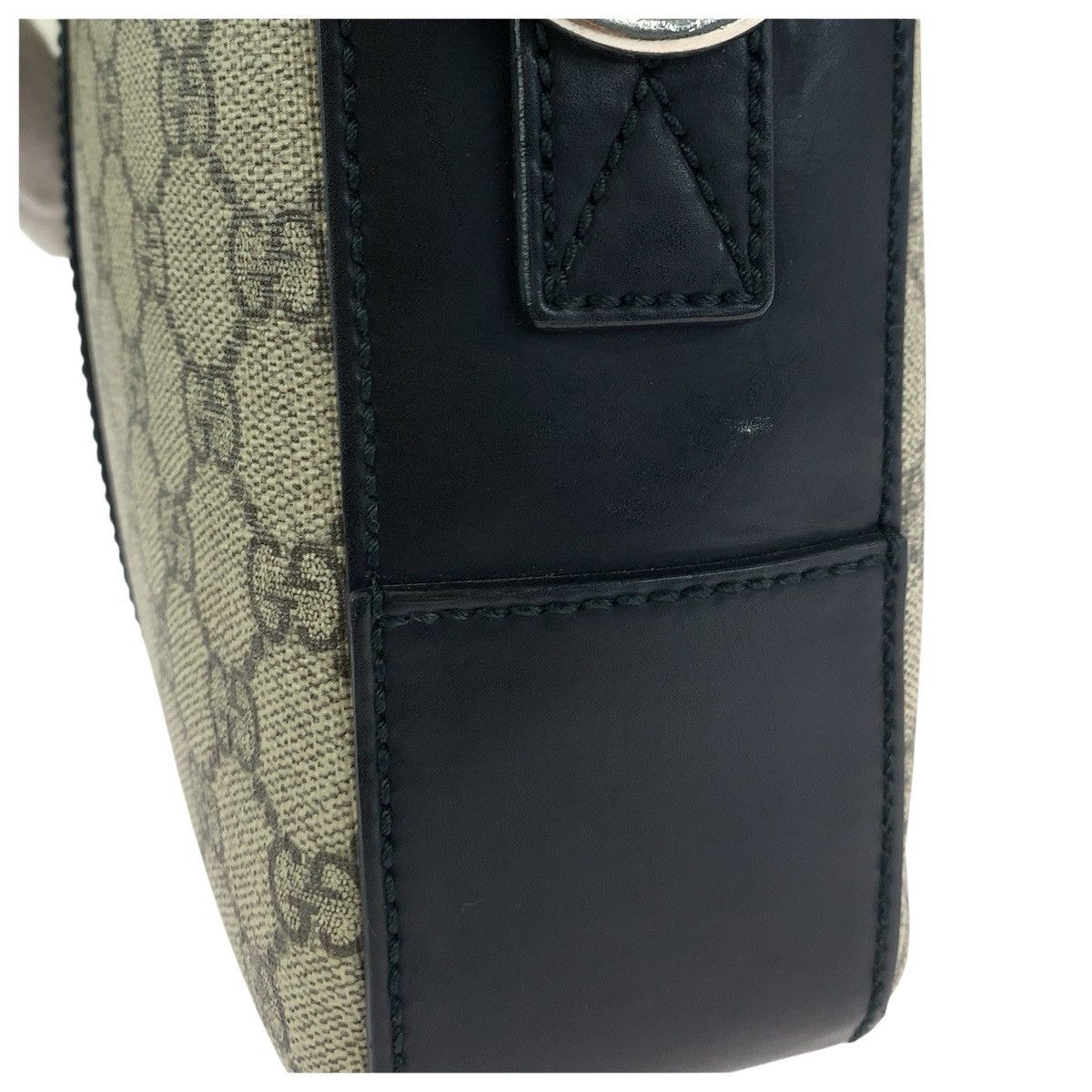 Gucci Gucci Gucci GG Supreme Canvas Leather 2way Business Bag Textile Business Bag 450944 DUTY FREE for USA Size ONE SIZE - 6 Thumbnail