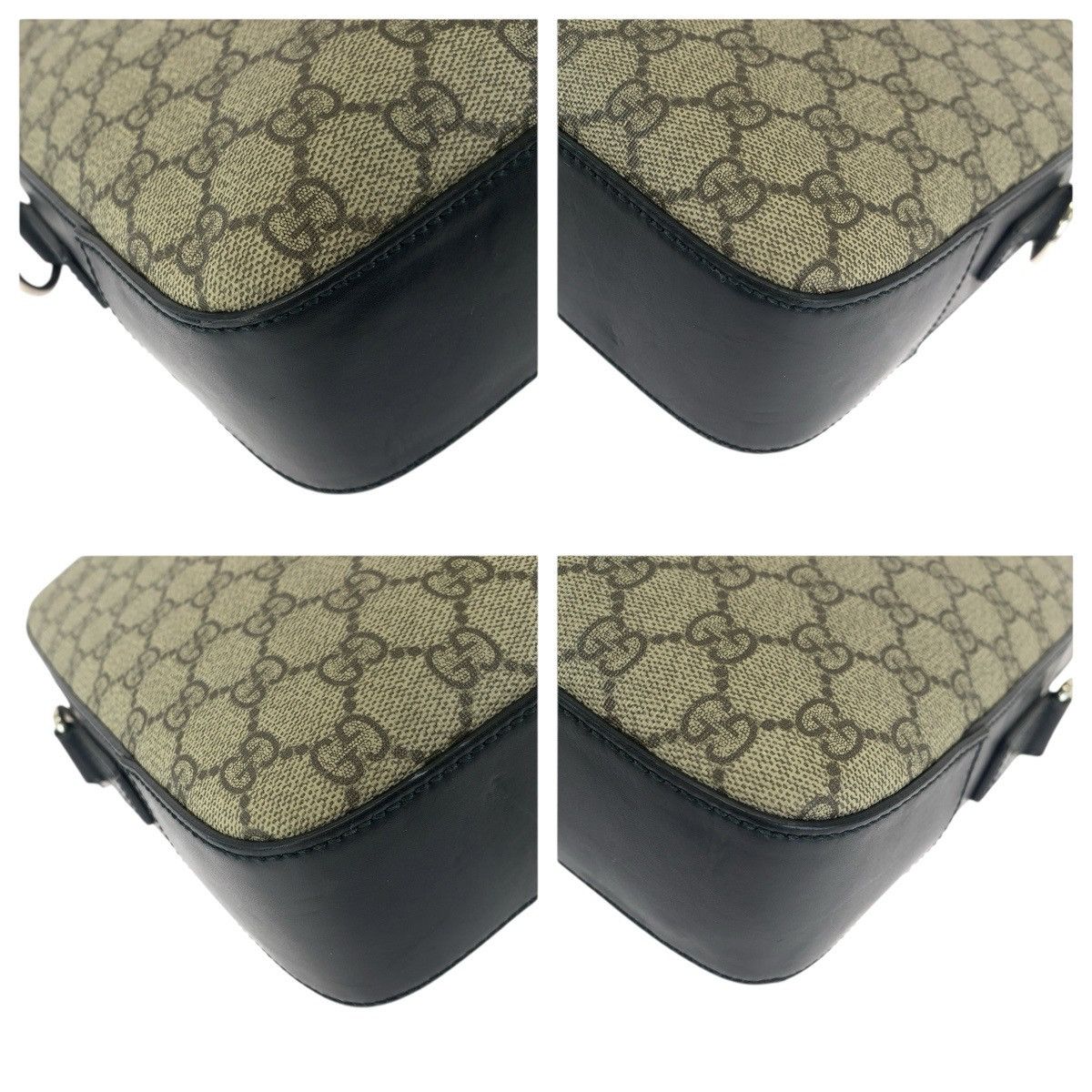 Gucci Gucci Gucci GG Supreme Canvas Leather 2way Business Bag Textile Business Bag 450944 DUTY FREE for USA Size ONE SIZE - 3 Thumbnail