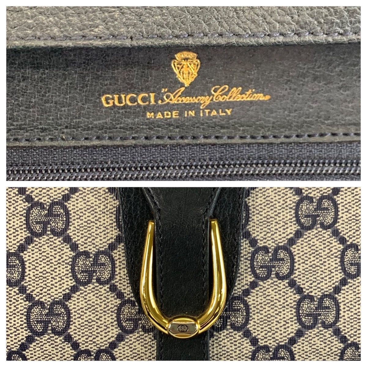 Gucci Gucci Gucci GG Supreme Canvas Leather Shoulder Bag Textile Crossbody Bag DUTY FREE for USA Size ONE SIZE - 3 Thumbnail