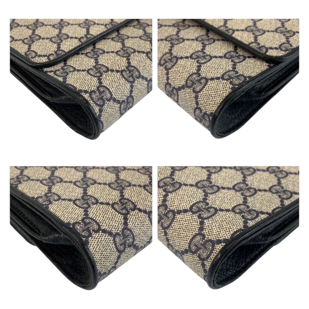Gucci Gucci Gucci GG Supreme Canvas Leather Shoulder Bag Textile Crossbody Bag DUTY FREE for USA Size ONE SIZE - 4 Thumbnail