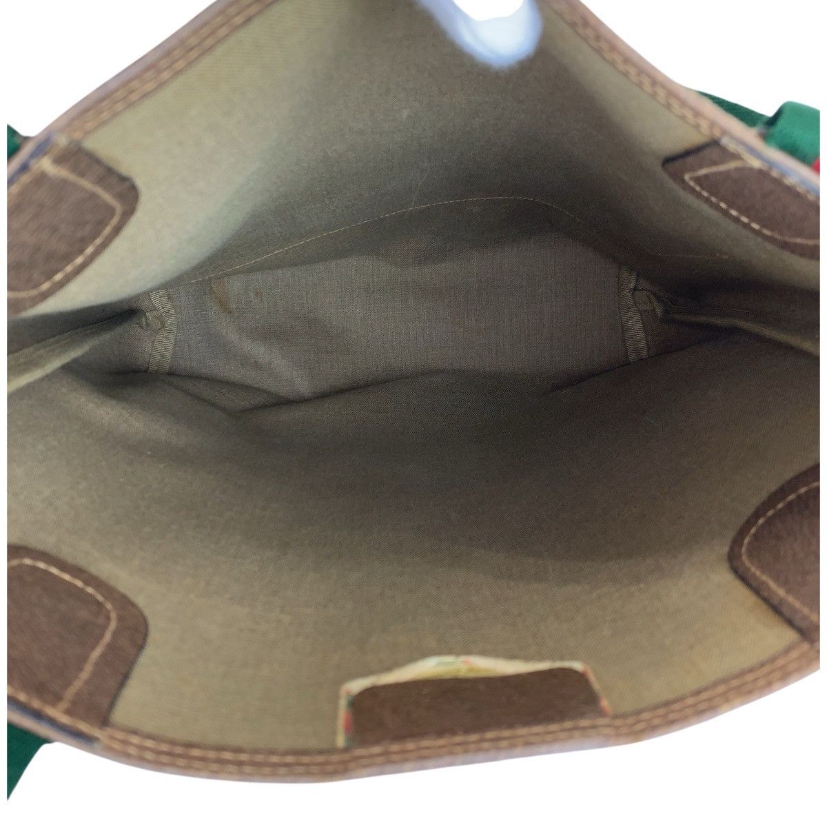 Gucci Gucci Gucci GG Supreme Canvas Leather 2way Shoulder Bag Textile Tote Bag 3902003 DUTY FREE for USA Size ONE SIZE - 9 Thumbnail