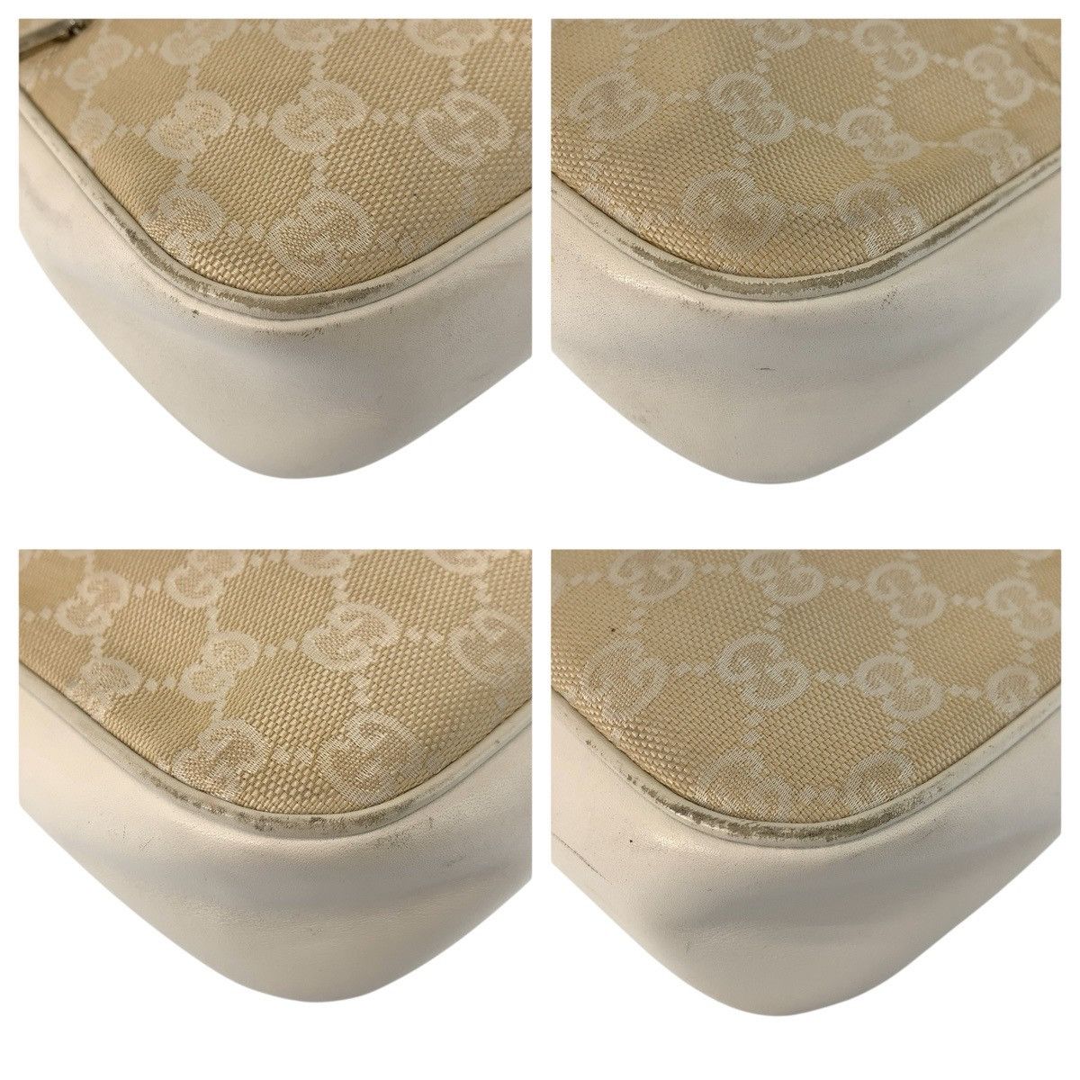Gucci Gucci Gucci GG Canvas Bamboo Handbag Leather Handbag 0013870 DUTY FREE for USA Size ONE SIZE - 4 Thumbnail