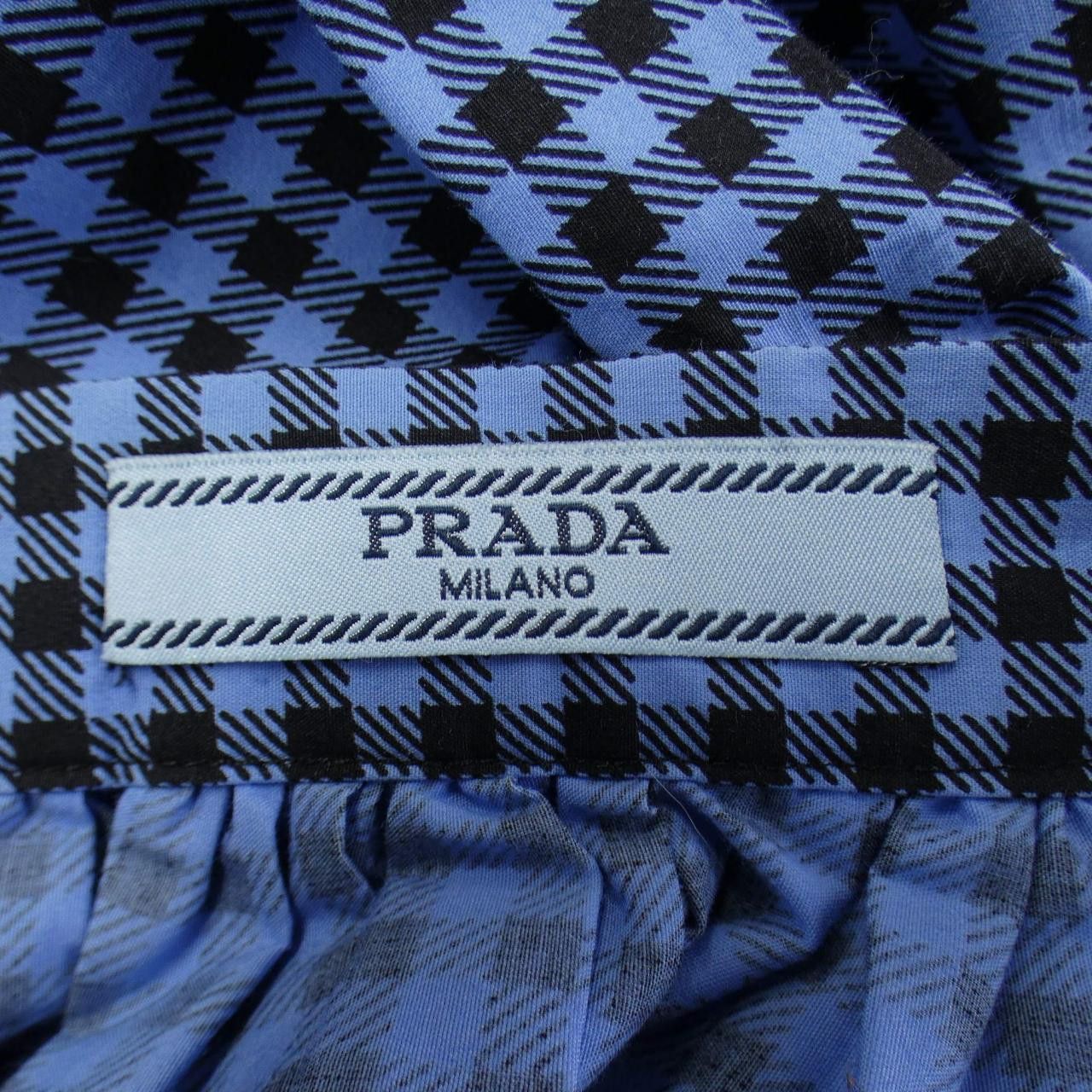 Prada Prada Prada Check Skirt Textile Skirts P157N R181 1Q03 DUTY FREE for USA Size ONE SIZE - 4 Thumbnail