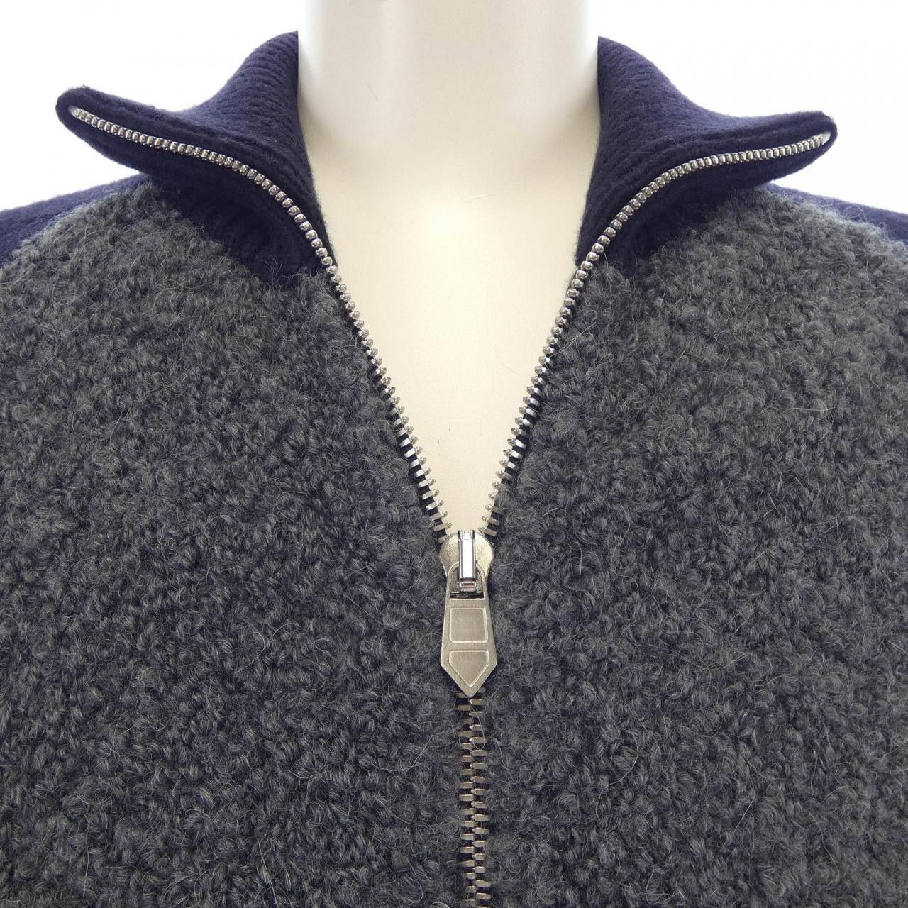 Hermes Hermes Hermes Cashmere Blend Cardigan Textile Tops DUTY FREE for USA Size ONE SIZE - 5 Thumbnail