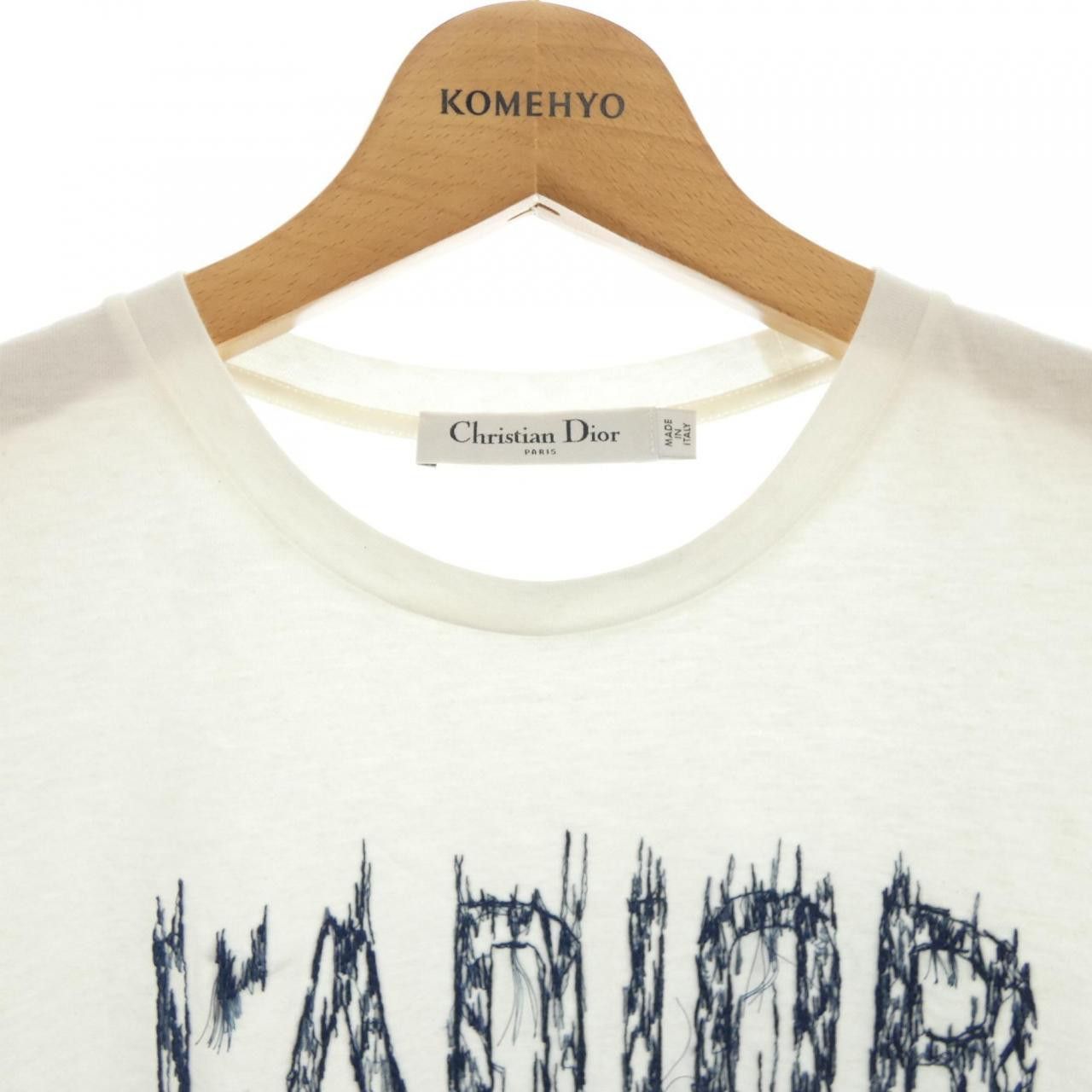 Dior Dior Christian Dior J'ADIOR 8 Cotton T Shirt Textile T-Shirts 123T04A4435 DUTY FREE for USA Size ONE SIZE - 5 Thumbnail