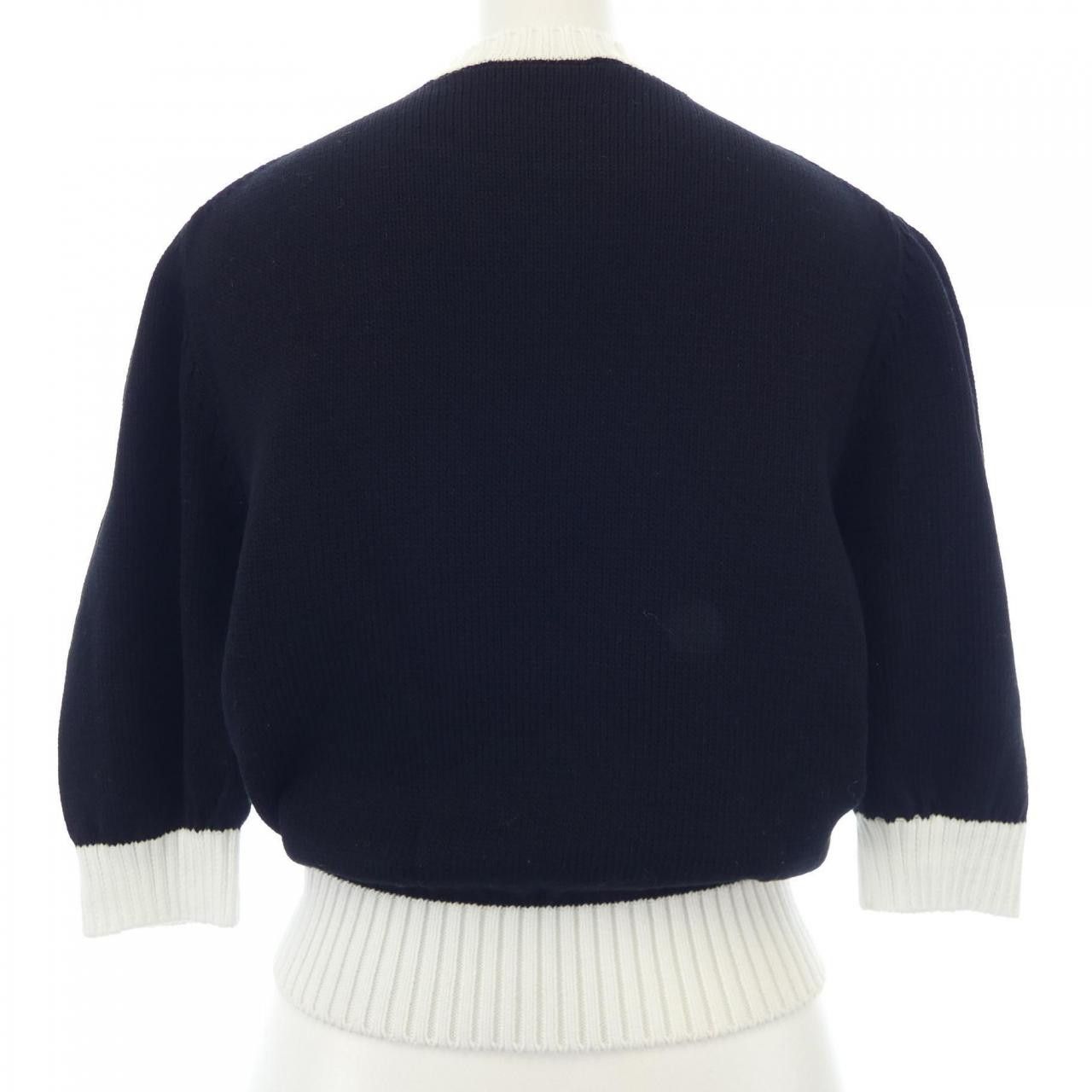 Prada Prada Prada Cotton Sweater Textile Tops P24I1R S212 1Z05 DUTY FREE for USA Size ONE SIZE - 2 Thumbnail