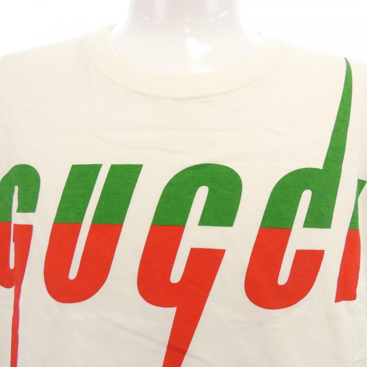 Gucci Gucci Gucci Blade Print Cotton T Shirt Textile T-Shirts 565806XJAZY DUTY FREE for USA Size ONE SIZE - 5 Thumbnail