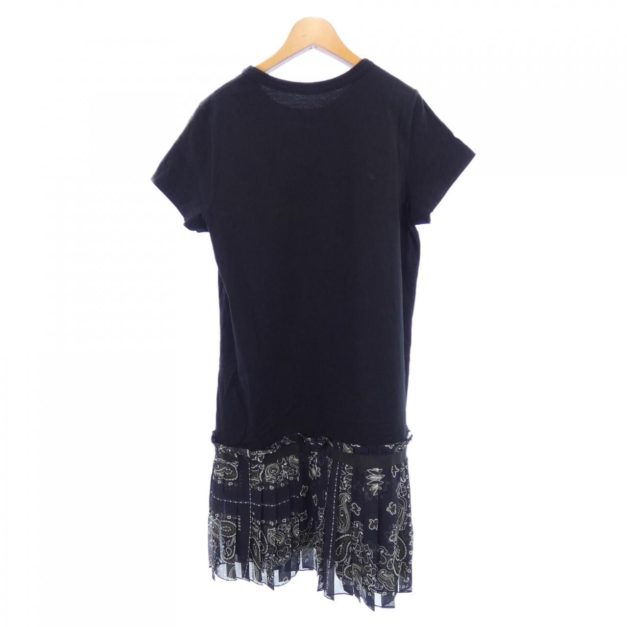 Sacai Sacai Sacai Dress Textile Dresses 23-06805 DUTY FREE for USA Size ONE SIZE - 2 Thumbnail