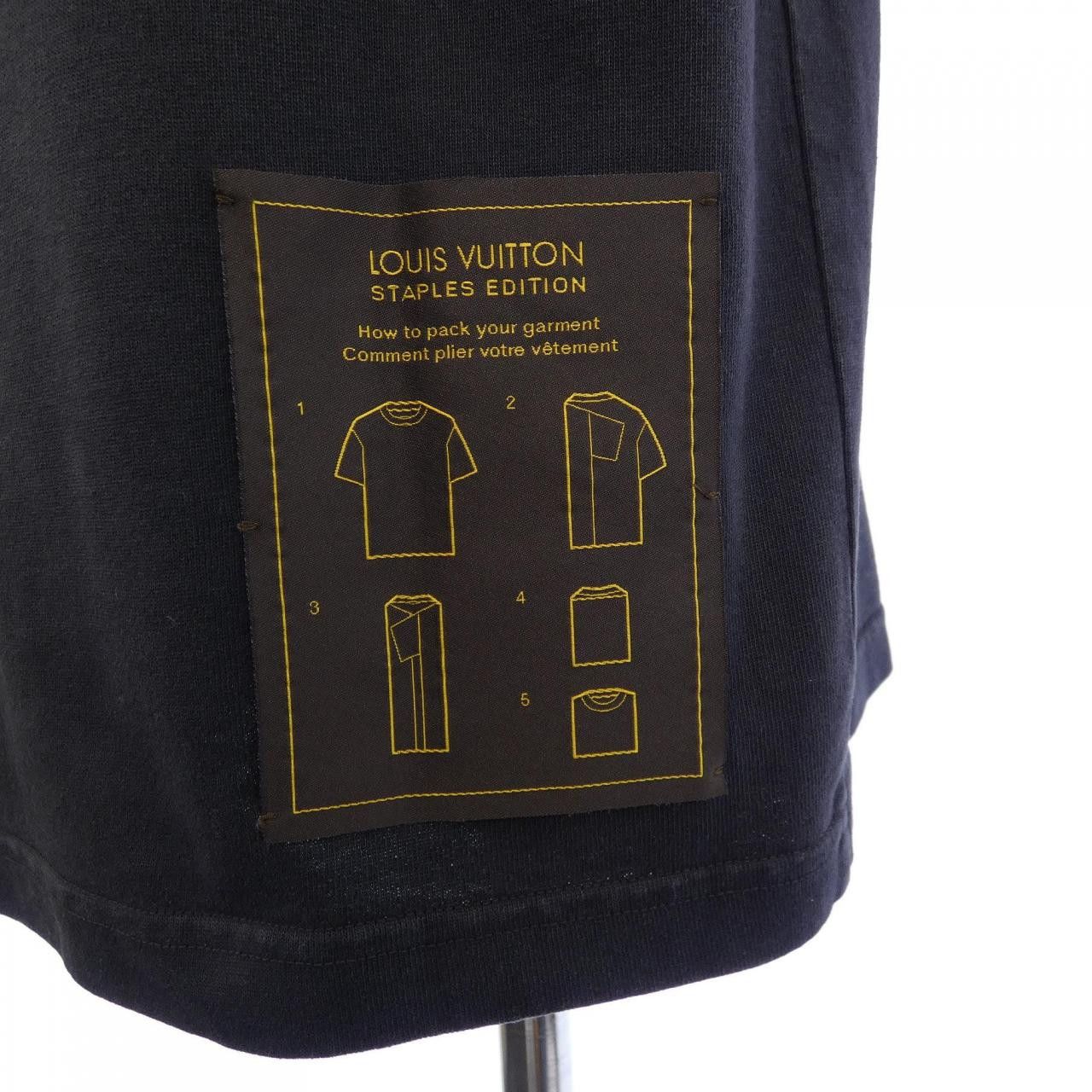 Louis Vuitton Louis Vuitton Louis Vuitton Inside Out Cotton T Shirt Textile T-Shirts HIY47WJYN DUTY FREE for USA Size ONE SIZE - 7 Thumbnail