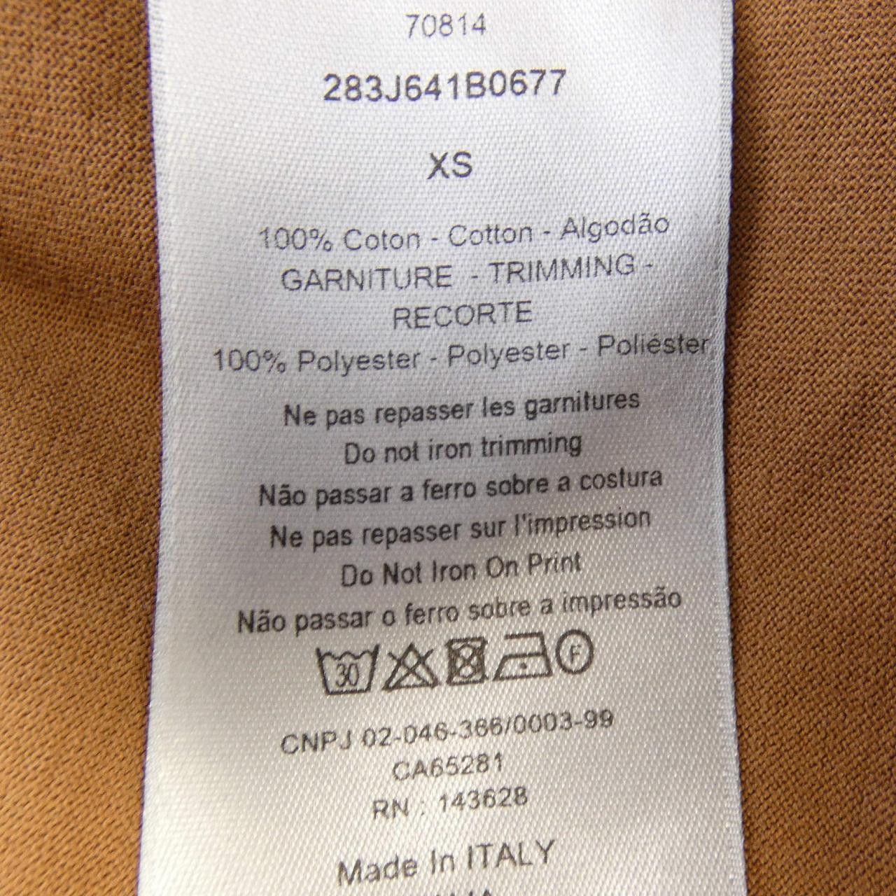 Dior Dior Dior CACTUS JACK Cotton T Shirt Textile T-Shirts 283J641B0677 DUTY FREE for USA Size ONE SIZE - 3 Thumbnail