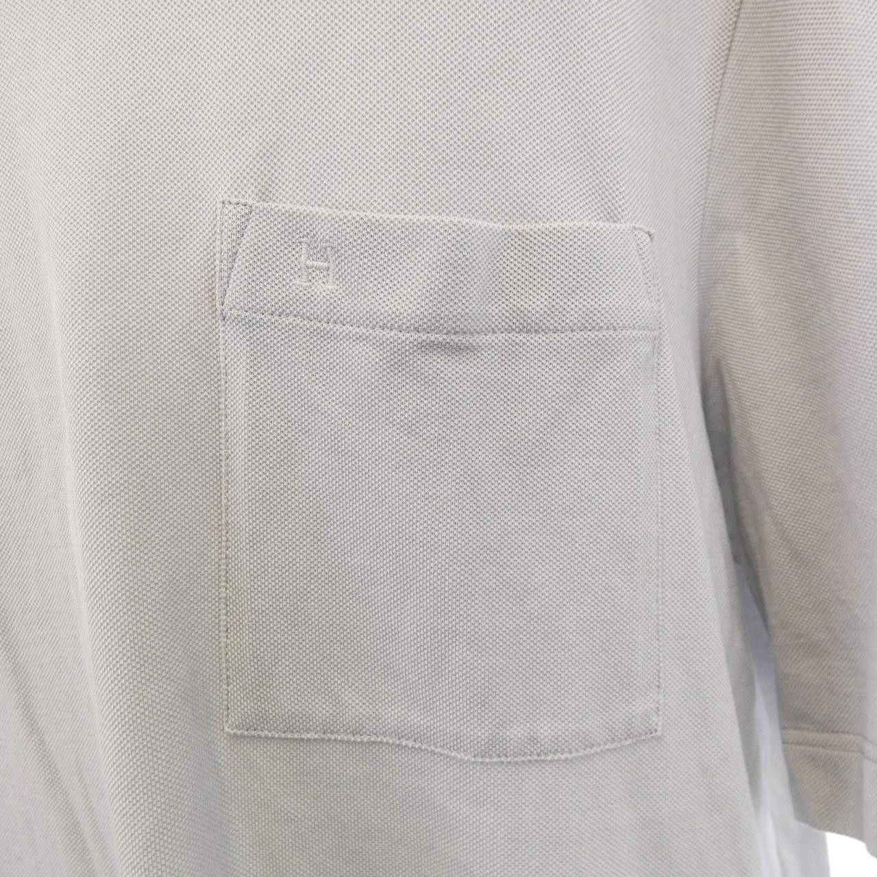 Hermes Hermes Hermes Saddle Stitch Cotton T Shirt Textile T-Shirts DUTY FREE for USA Size ONE SIZE - 7 Thumbnail