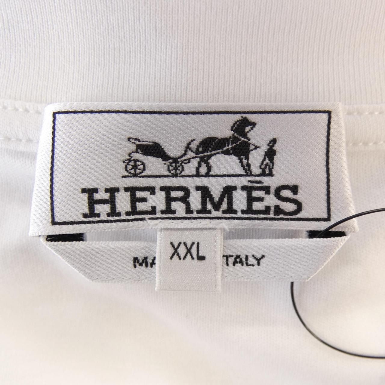 Hermes Hermes Hermes Cavalcadour Griffonne Cotton T Shirt XXL Textile T-Shirts DUTY FREE for USA Size ONE SIZE - 4 Thumbnail