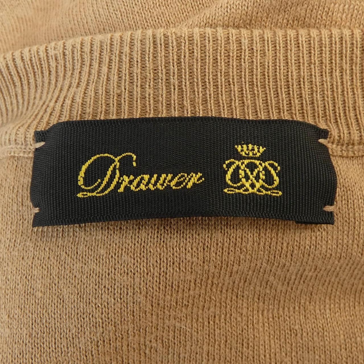 Other Other Drawer Cashmere Blend Knitwear Textile Tops 6518-106-0469 DUTY FREE for USA Size ONE SIZE - 4 Thumbnail