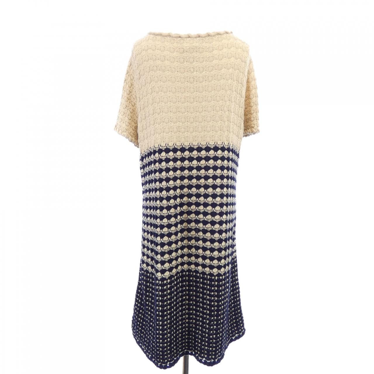 Chanel Chanel Chanel Dress Textile Dresses P43366K04401 DUTY FREE for USA Size ONE SIZE - 2 Thumbnail