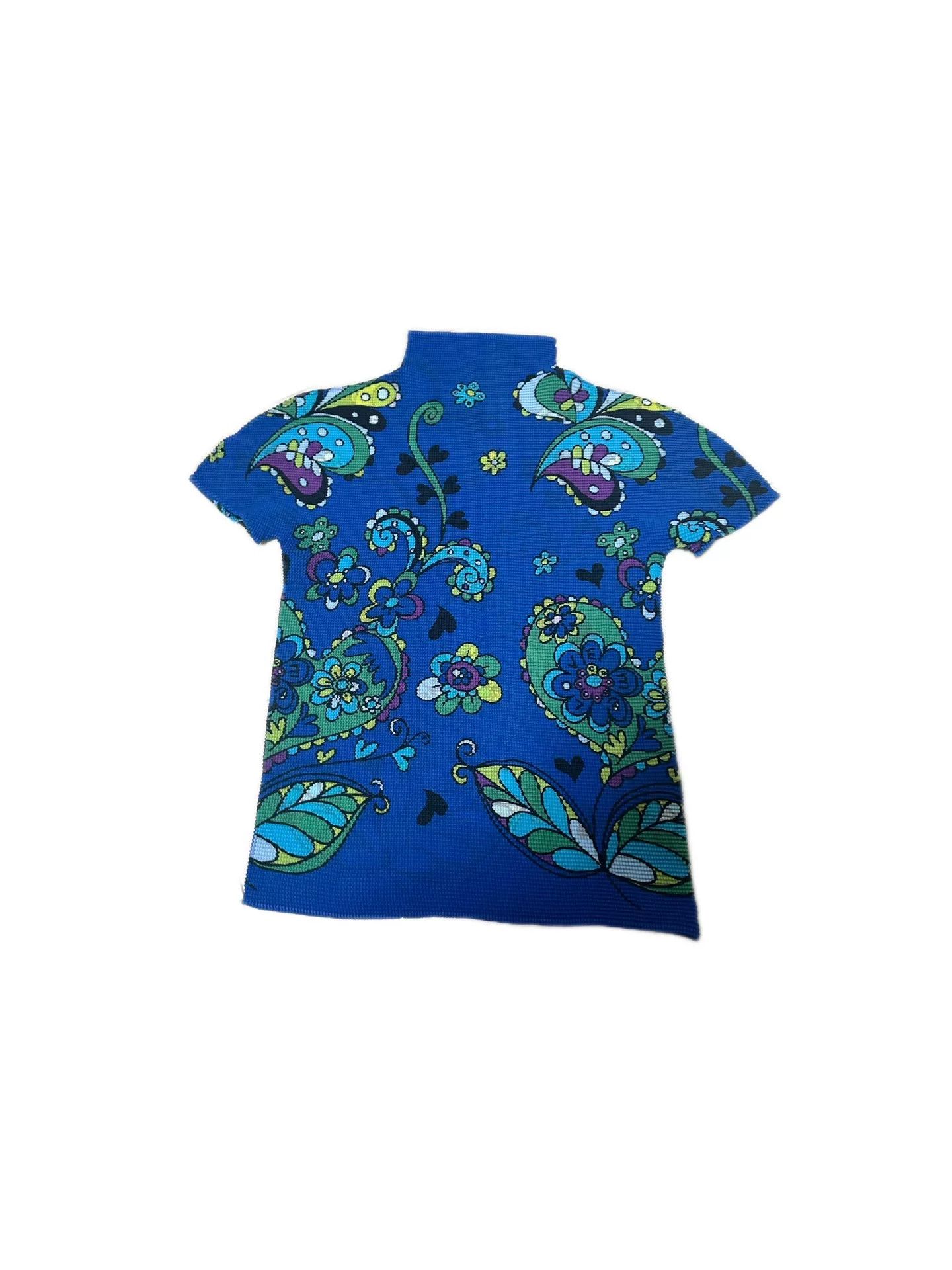 Pleats Please Issey Miyake Issey Miyake Floral Pleated Top Size M / US 6-8 / IT 42-44 - 4 Thumbnail