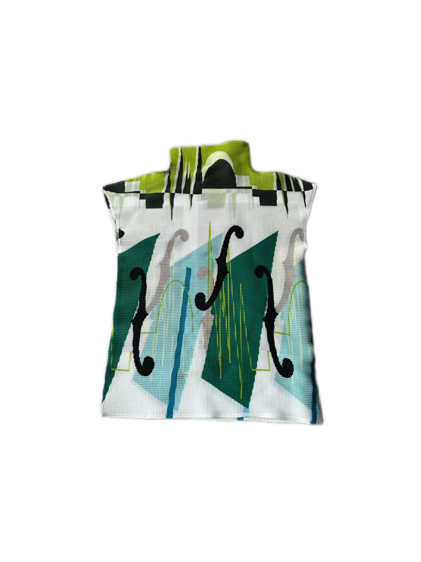 Issey Miyake Issey Miyake Me Pleated Top Size M / US 6-8 / IT 42-44 - 2 Thumbnail