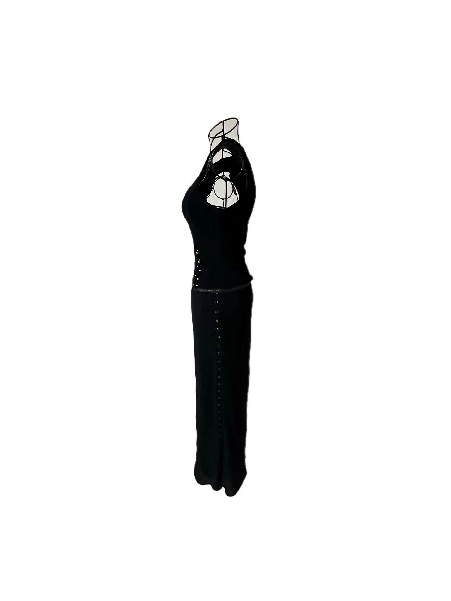 Blumarine Blumarine Sleeveless Diamond Detail Top Size M / US 6-8 / IT 42-44 - 4 Thumbnail