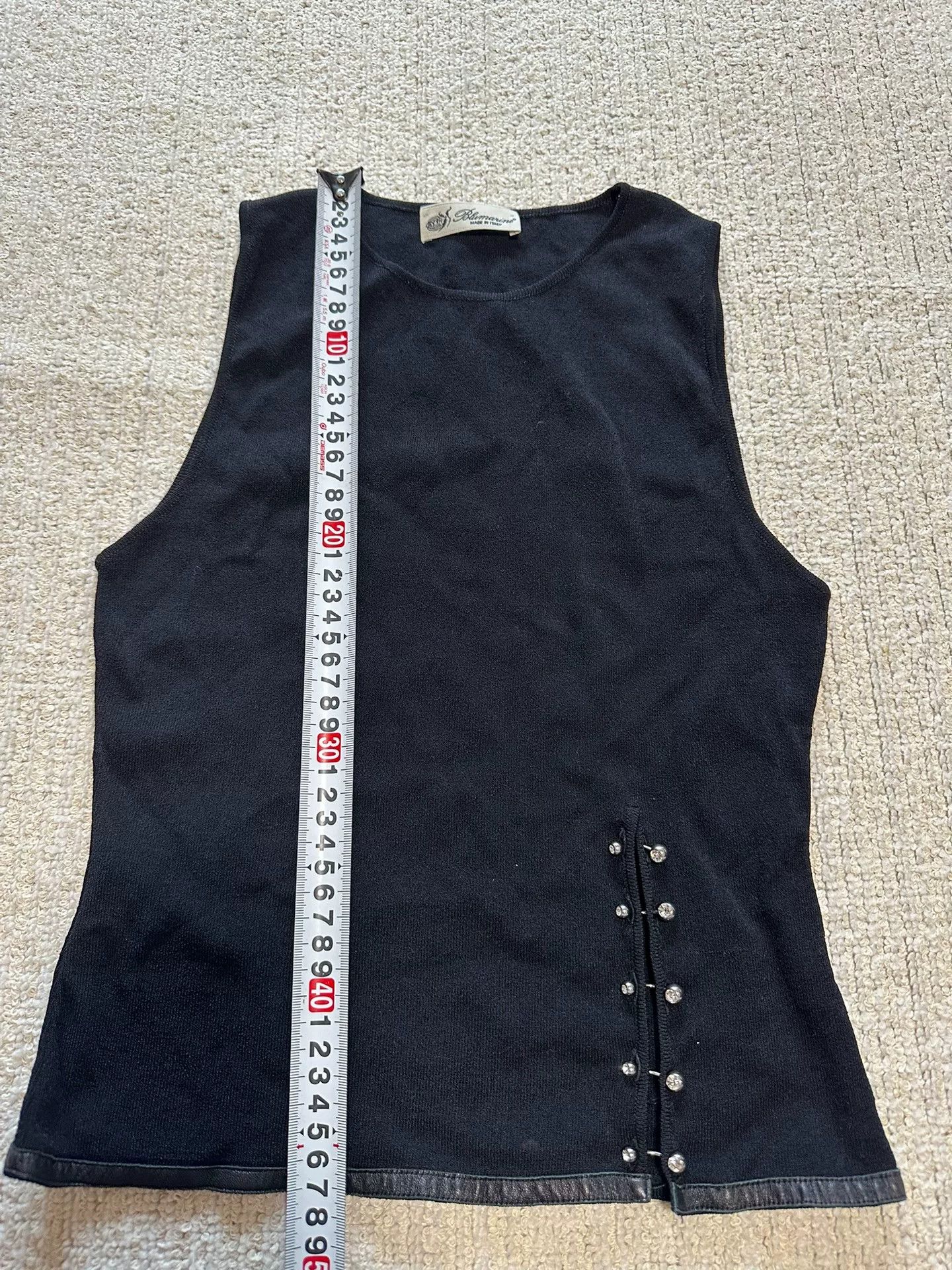 Blumarine Blumarine Sleeveless Diamond Detail Top Size M / US 6-8 / IT 42-44 - 8 Thumbnail