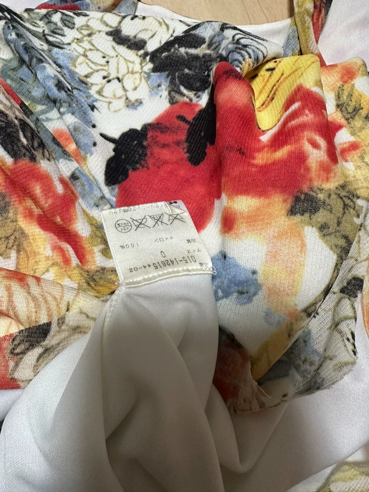 Vivienne Tam Vivienne Tam Chinese Ink Floral Slip Dress Size M / US 6-8 / IT 42-44 - 8 Thumbnail