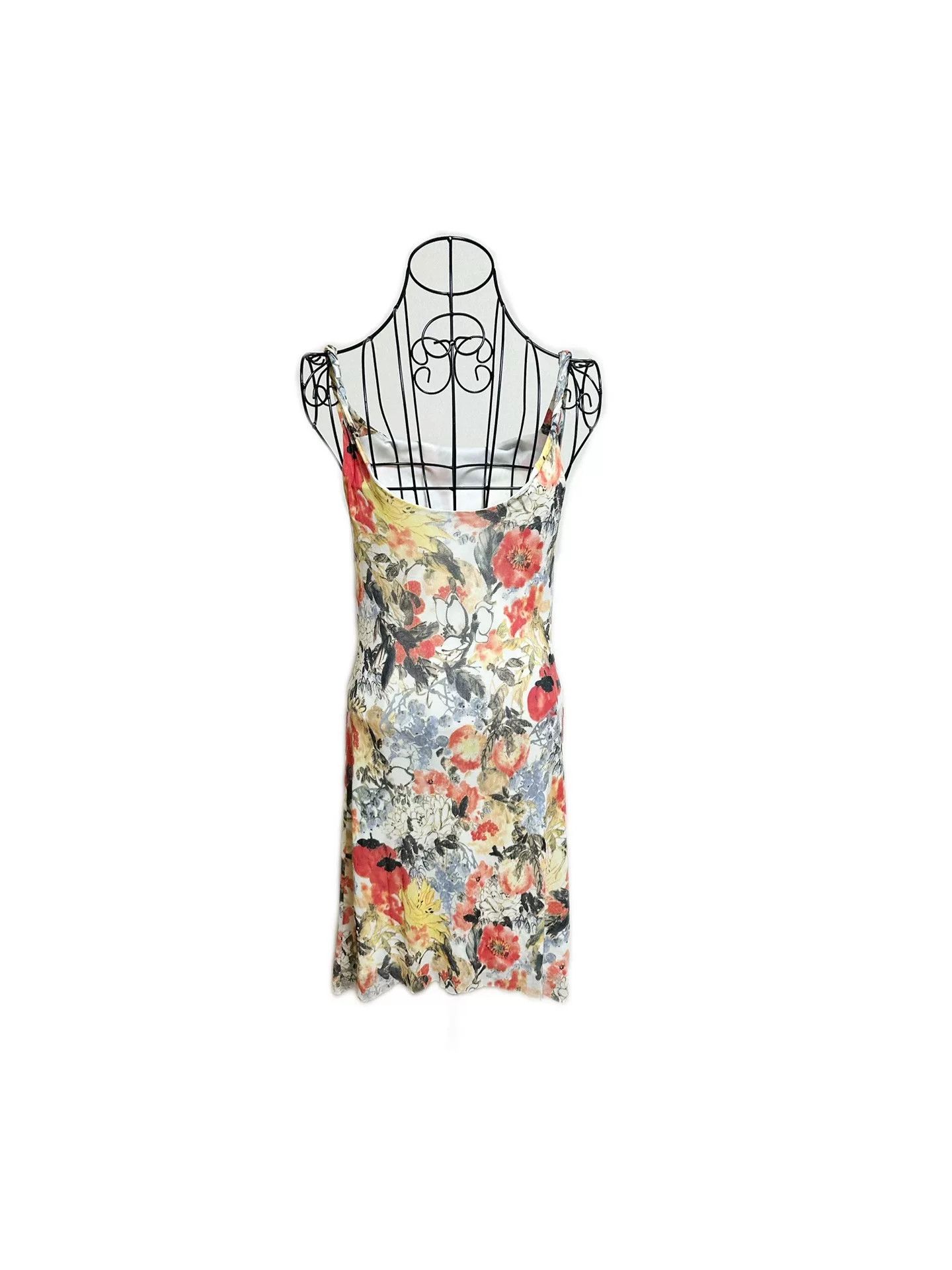 Vivienne Tam Vivienne Tam Chinese Ink Floral Slip Dress Size M / US 6-8 / IT 42-44 - 2 Thumbnail