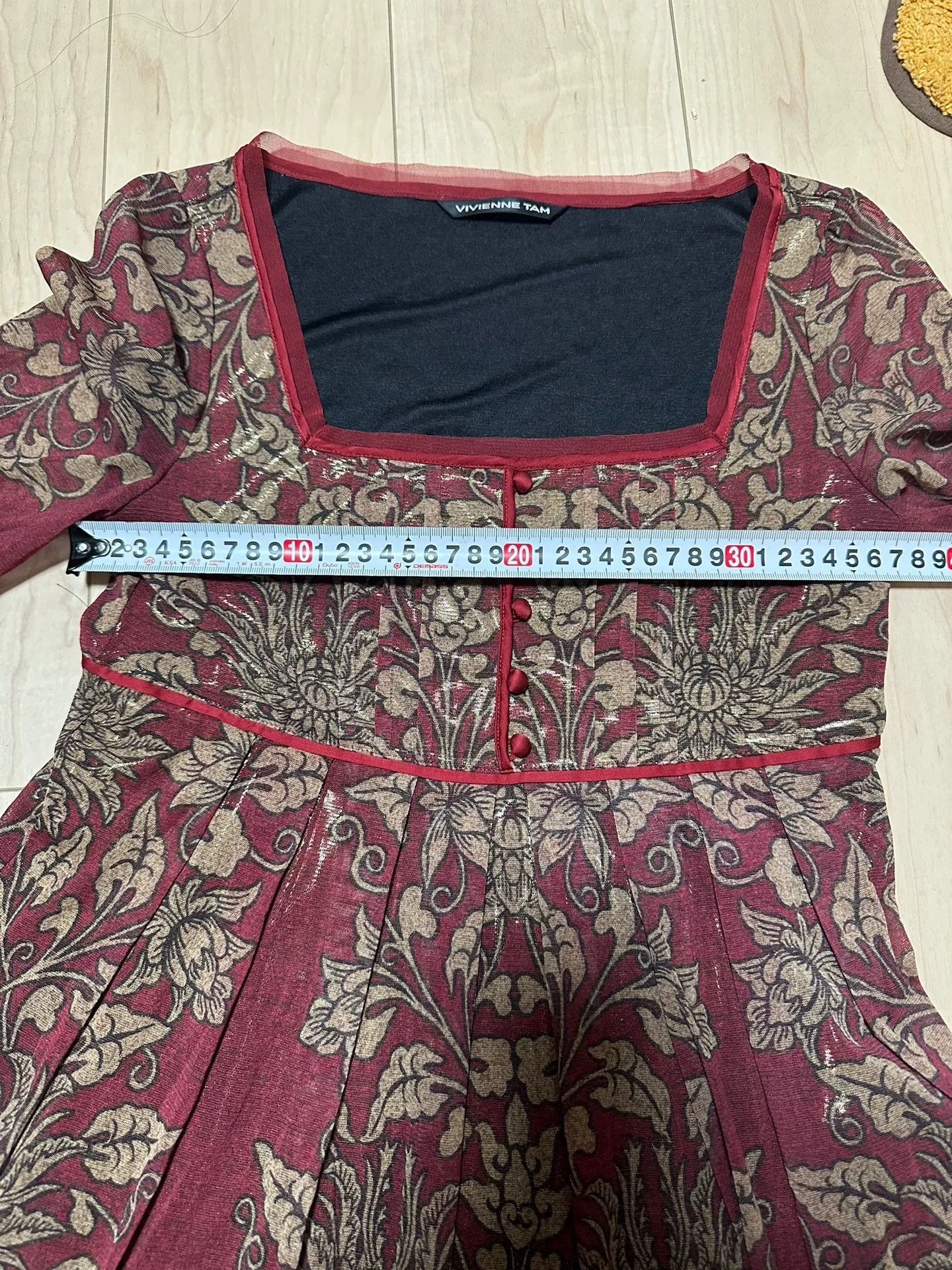Vivienne Tam Vivienne Tam Floral Mesh Dress Size M / US 6-8 / IT 42-44 - 8 Thumbnail