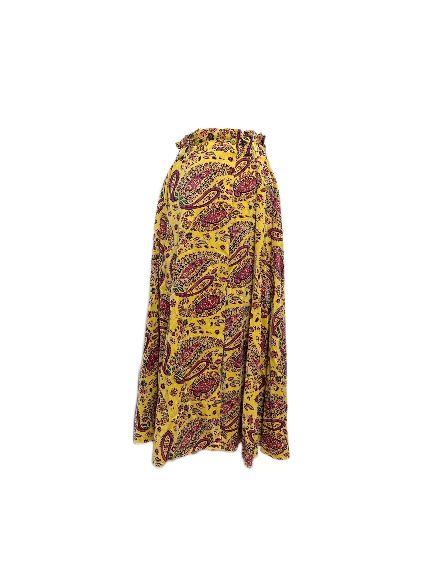 Kenzo Kenzo Vintage Velvet Paisley Suit Size M / US 6-8 / IT 42-44 - 4 Thumbnail
