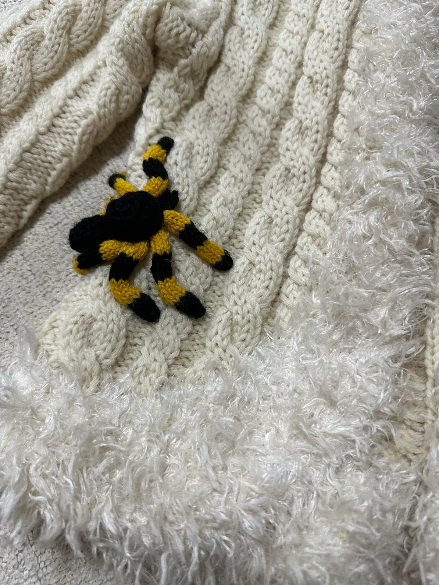 Hysteric Glamour Hysteric Glamour Fuzzy Spider Knit Cardigan Size M / US 6-8 / IT 42-44 - 5 Thumbnail