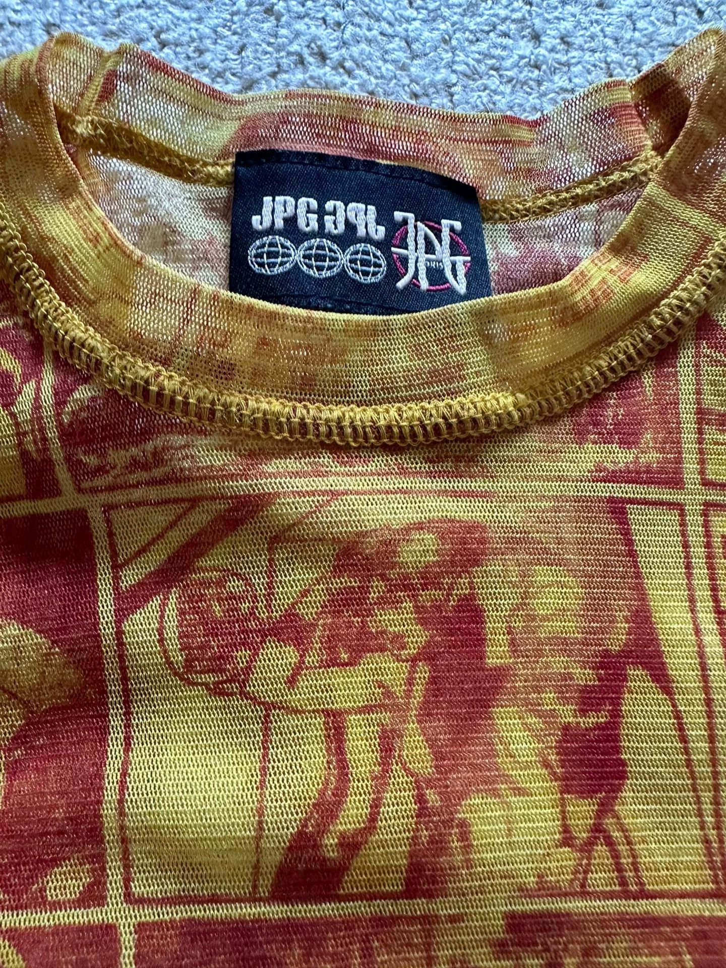 Jean Paul Gaultier Jean Paul Gaultier Mesh Comic Top Size M / US 6-8 / IT 42-44 - 5 Thumbnail