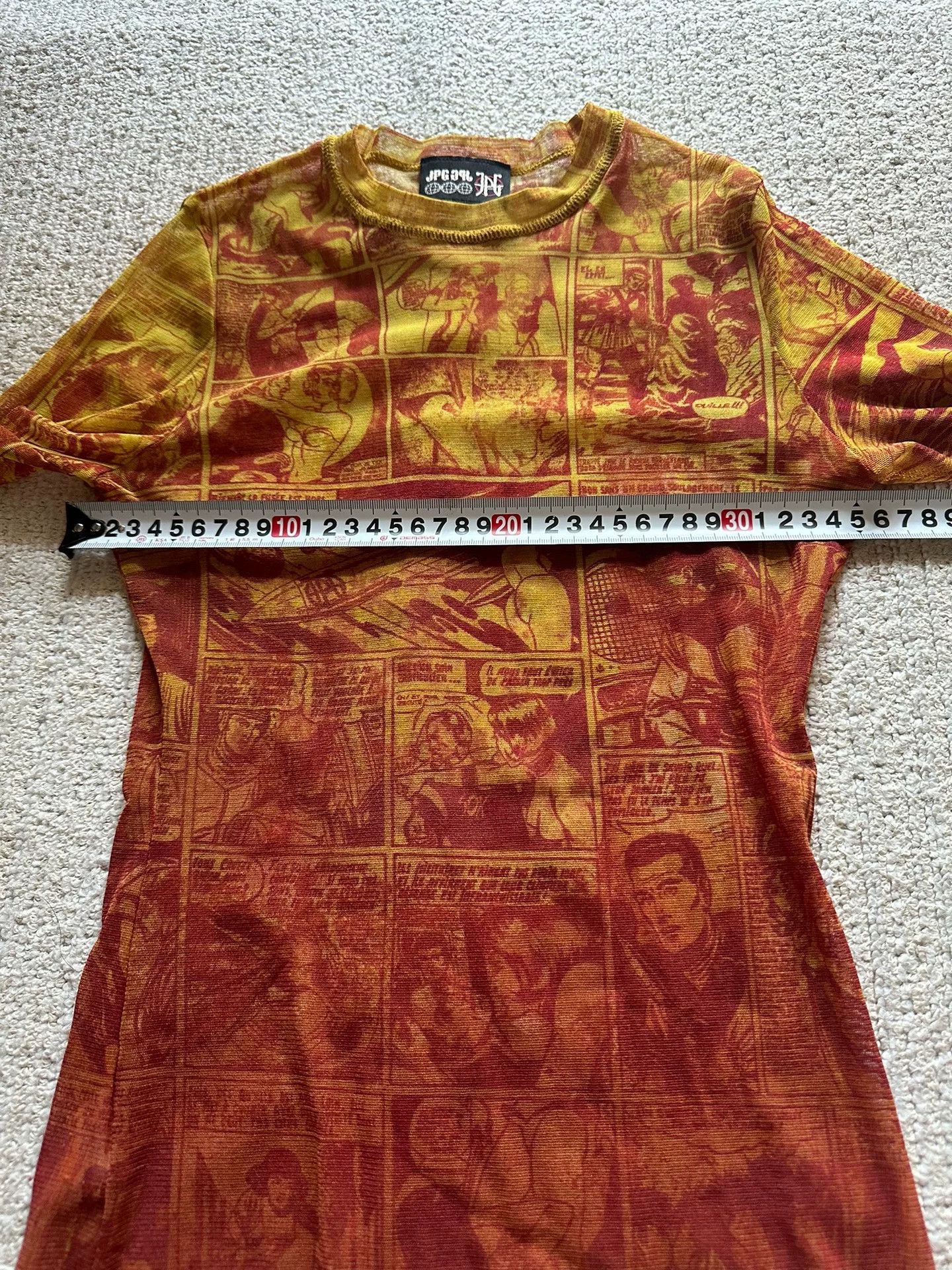 Jean Paul Gaultier Jean Paul Gaultier Mesh Comic Top Size M / US 6-8 / IT 42-44 - 7 Thumbnail
