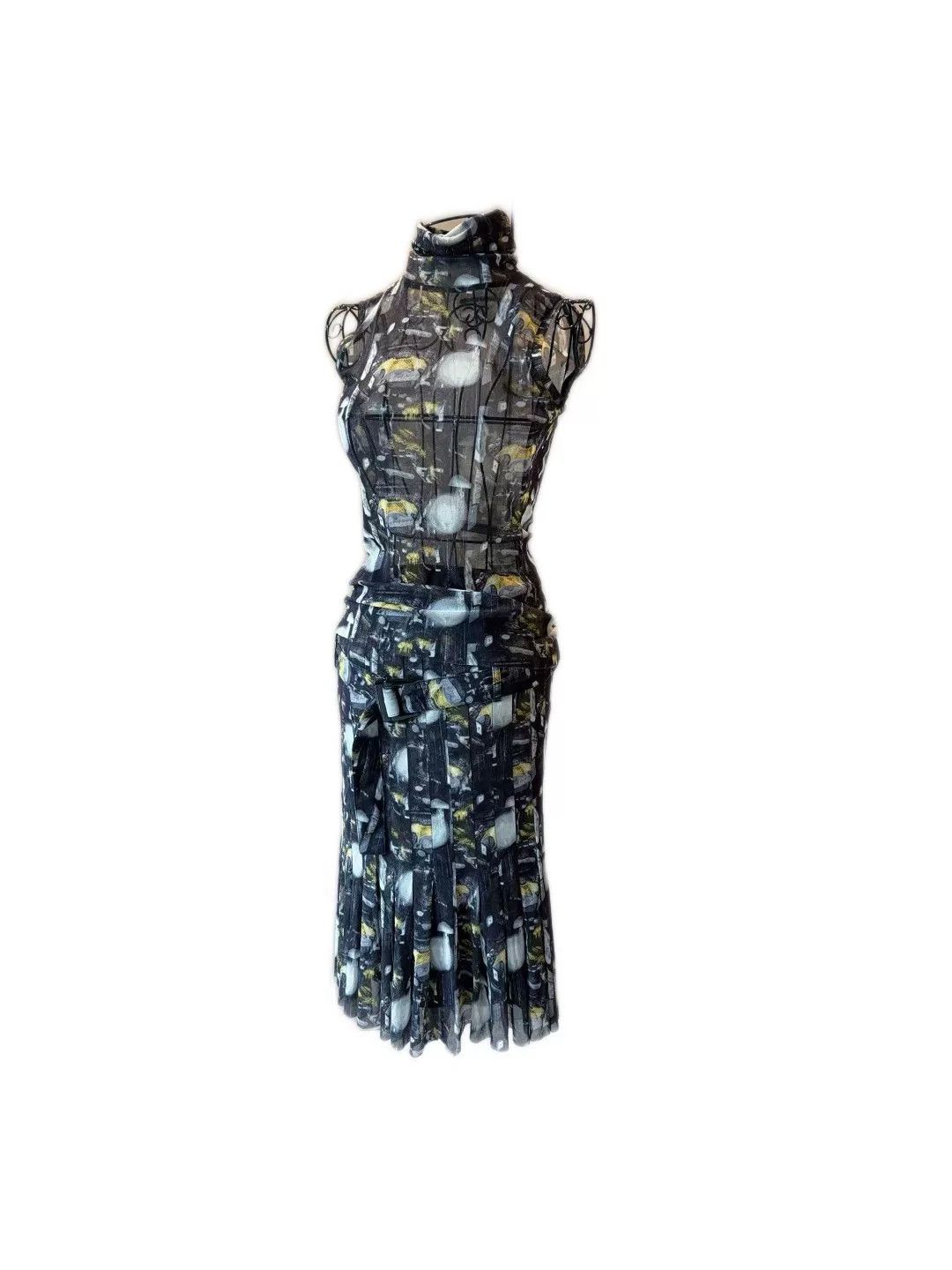 Jean Paul Gaultier Jean Paul Gaultier Steampunk Mesh Set Size M / US 6-8 / IT 42-44 - 2 Thumbnail