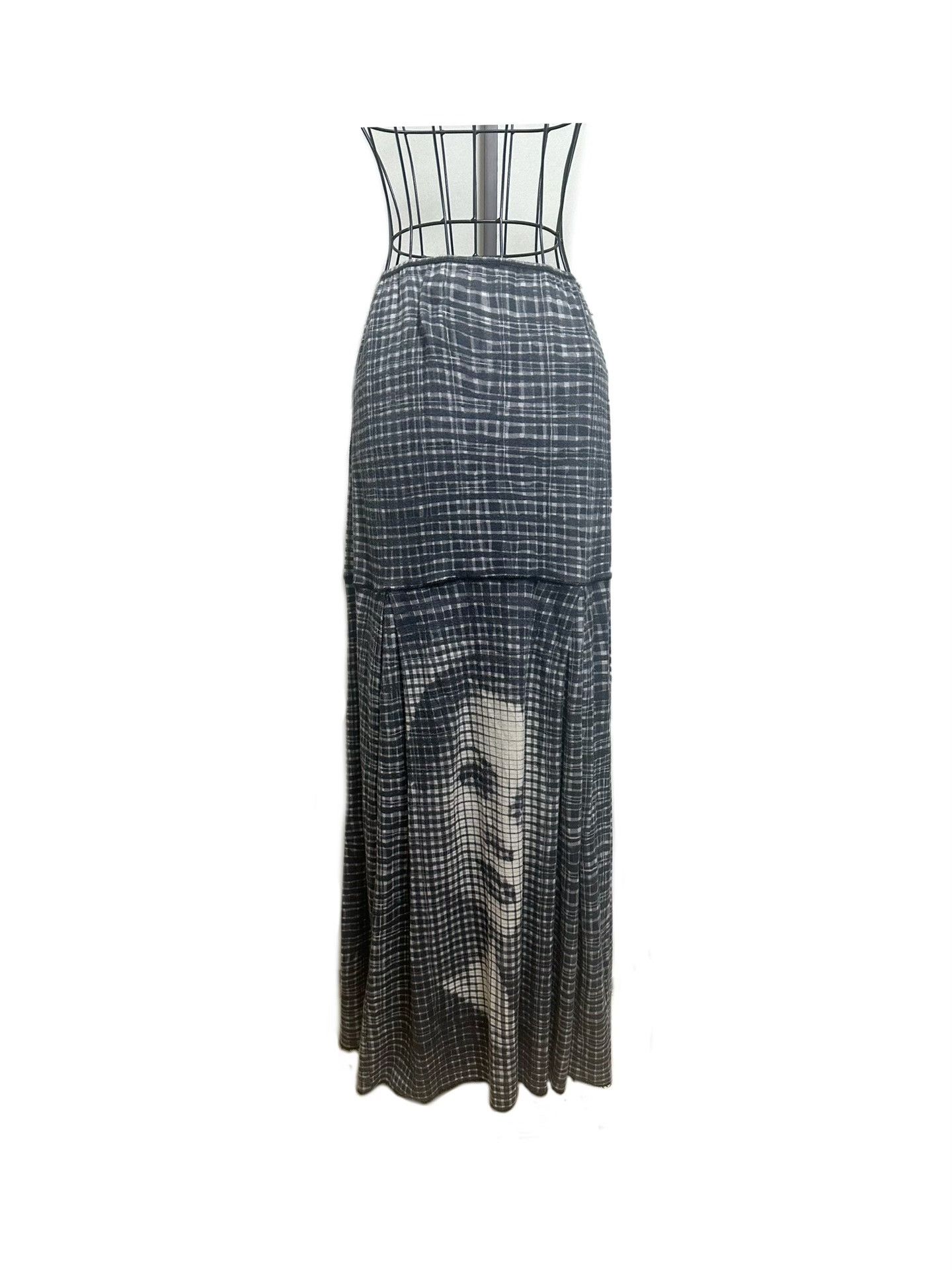 Jean Paul Gaultier Jean Paul Gaultier Portrait Mosaic Midi Skirt Size M / US 6-8 / IT 42-44 - 5 Thumbnail
