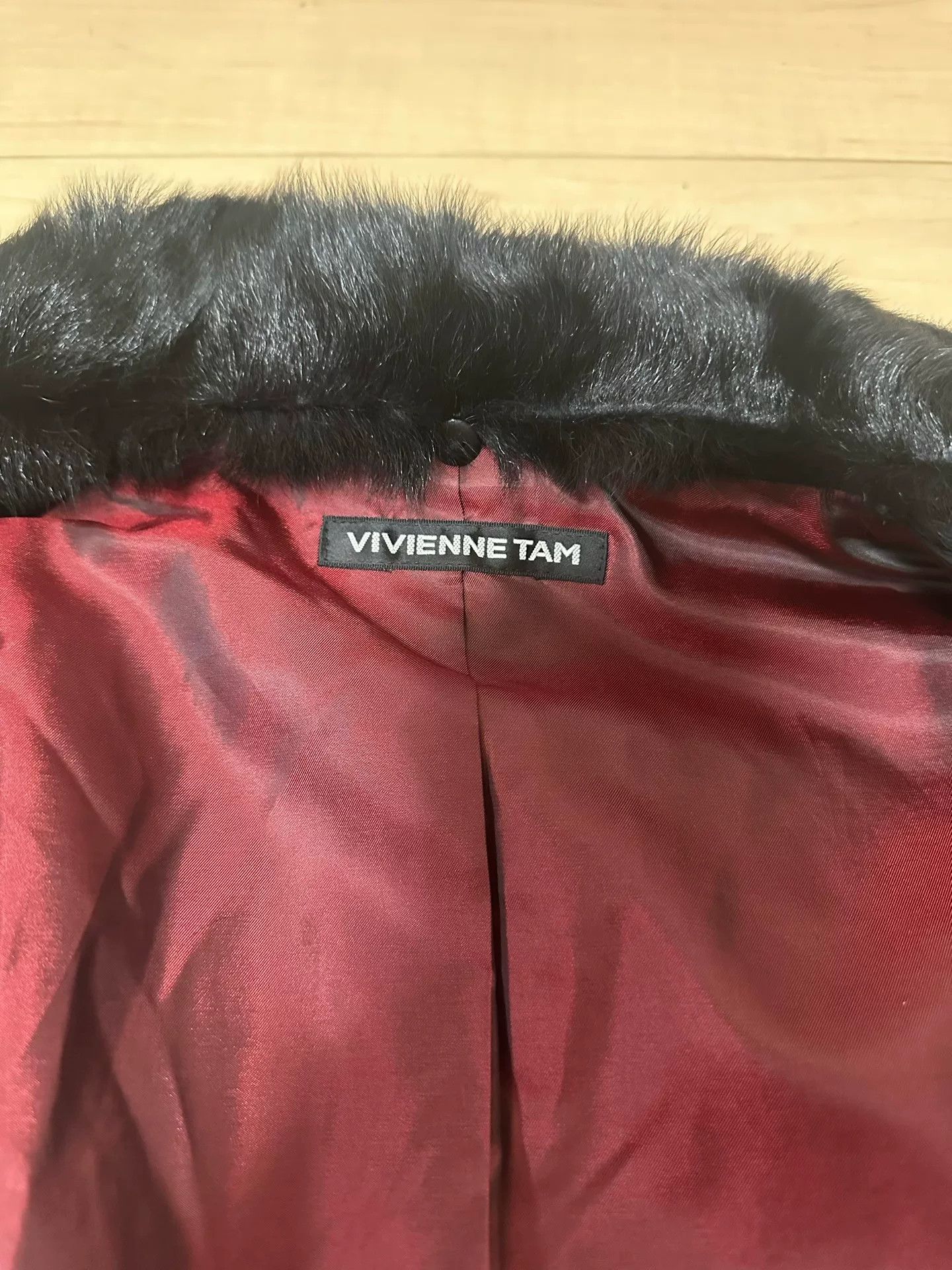 Vivienne Tam Vivienne Tam Lotus Button Fur Collar Coat Size M / US 6-8 / IT 42-44 - 7 Thumbnail