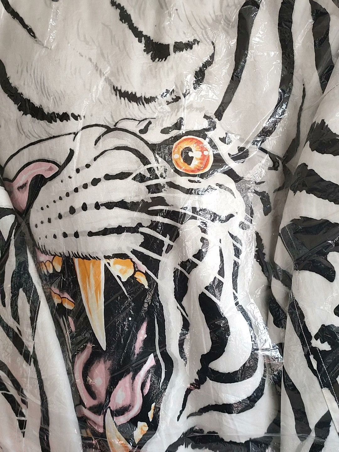 Wacko Maria Wacko Maria White Tiger Silk Jacket Size US L / EU 52-54 / 3 - 6 Thumbnail