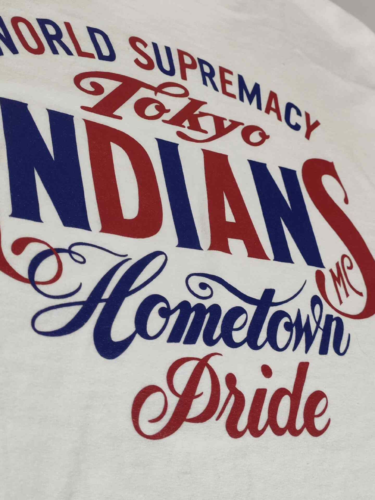 Iroquois Japan Tokyo Indians Blue Ribbon Limited T-Shirt Size US XL / EU 56 / 4 - 4 Thumbnail