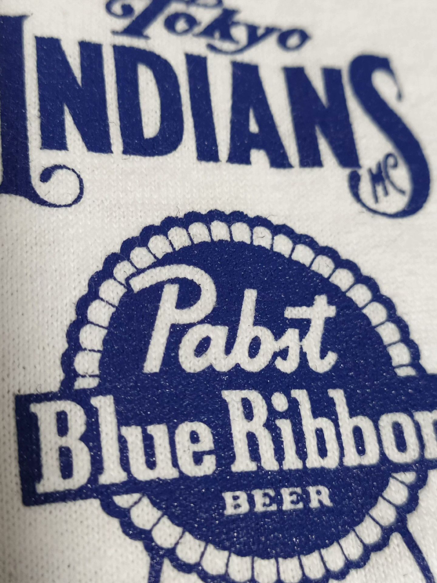 Iroquois Japan Tokyo Indians Blue Ribbon Limited T-Shirt Size US XL / EU 56 / 4 - 5 Thumbnail