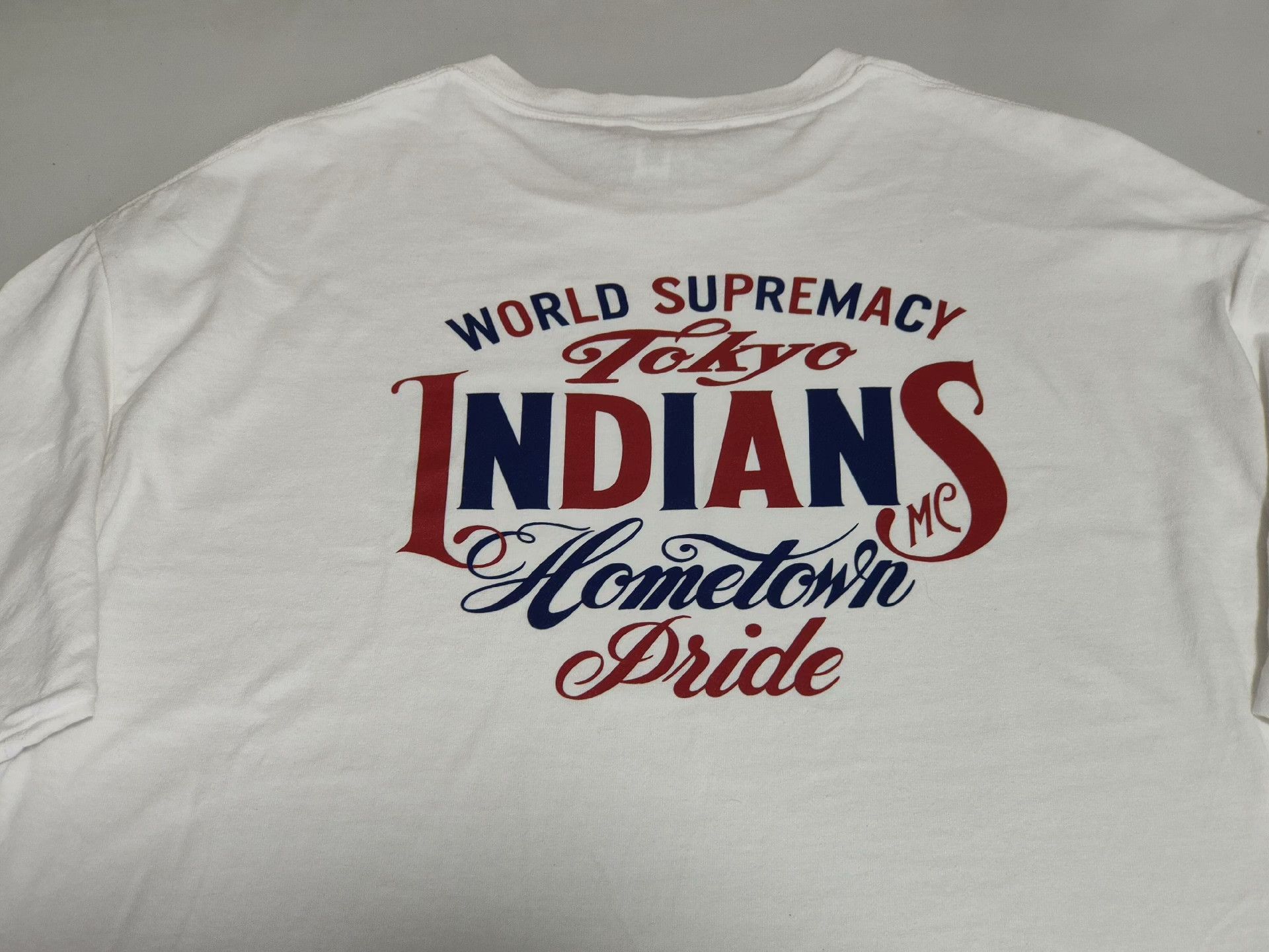Iroquois Japan Tokyo Indians Blue Ribbon Limited T-Shirt Size US XL / EU 56 / 4 - 3 Thumbnail