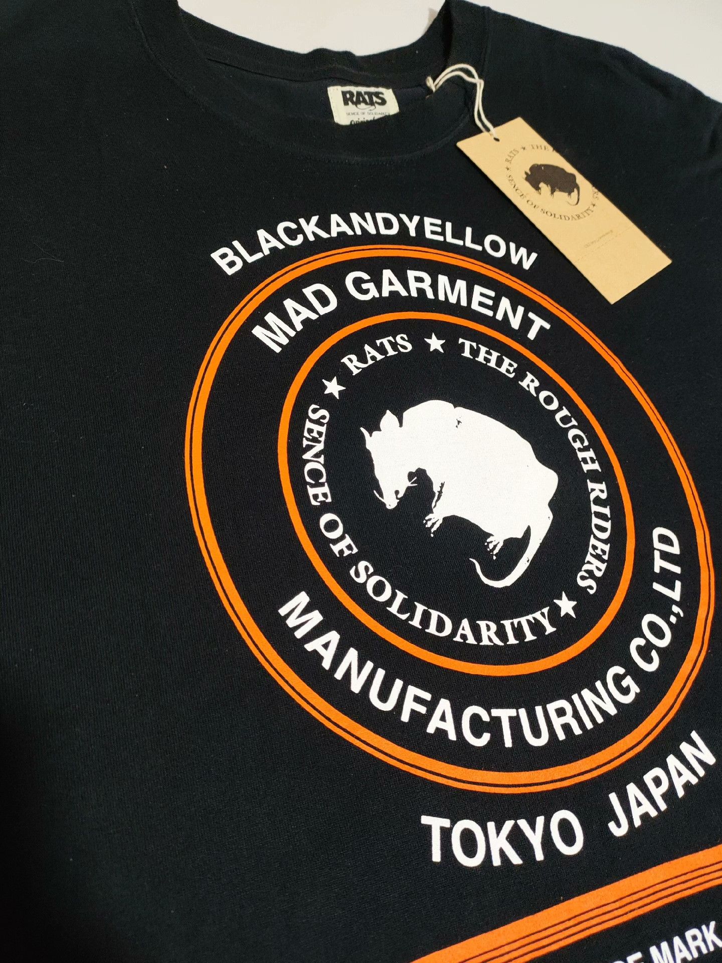 RATS JAPAN RATS Big Logo Limited T-Shirt Size US XXL / EU 58 / 5 - 2 Thumbnail