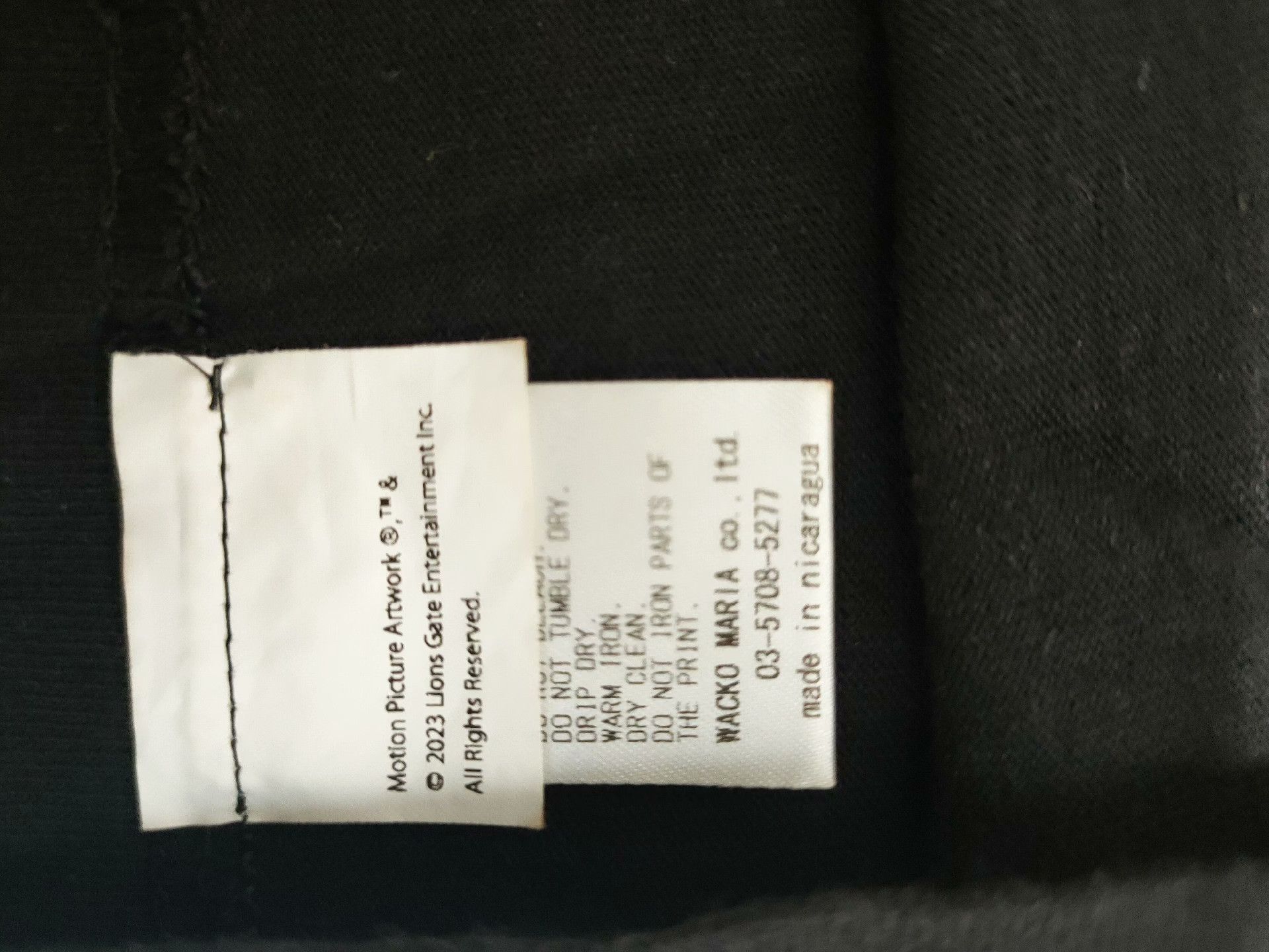 Wacko Maria Wackomaria Quentin Movie T-Shirt Size US L / EU 52-54 / 3 - 4 Thumbnail
