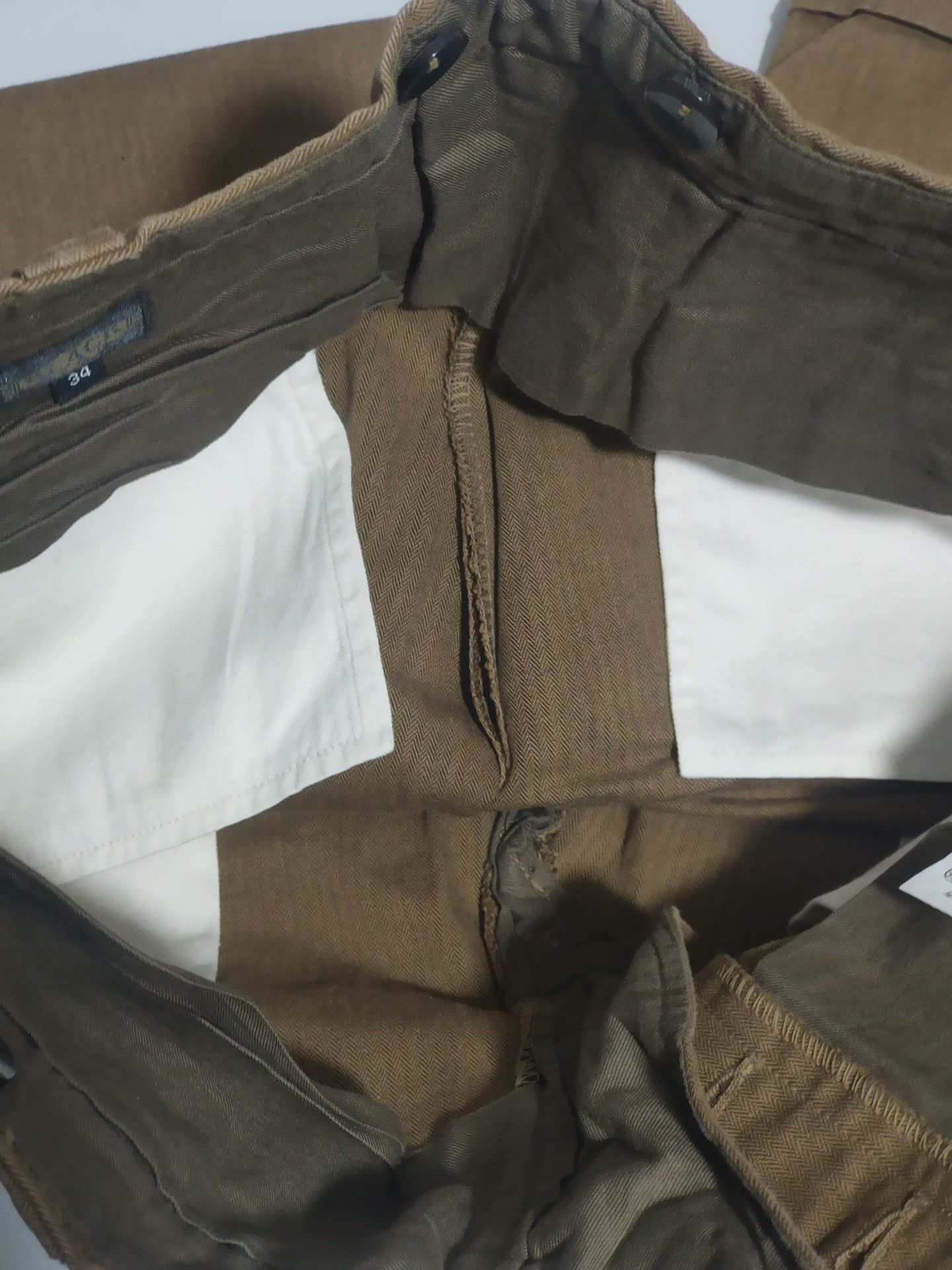 BLACK SIGN BLACKsign Heavyweight Jodhpurs Shorts Size US 34 / EU 50 - 7 Thumbnail