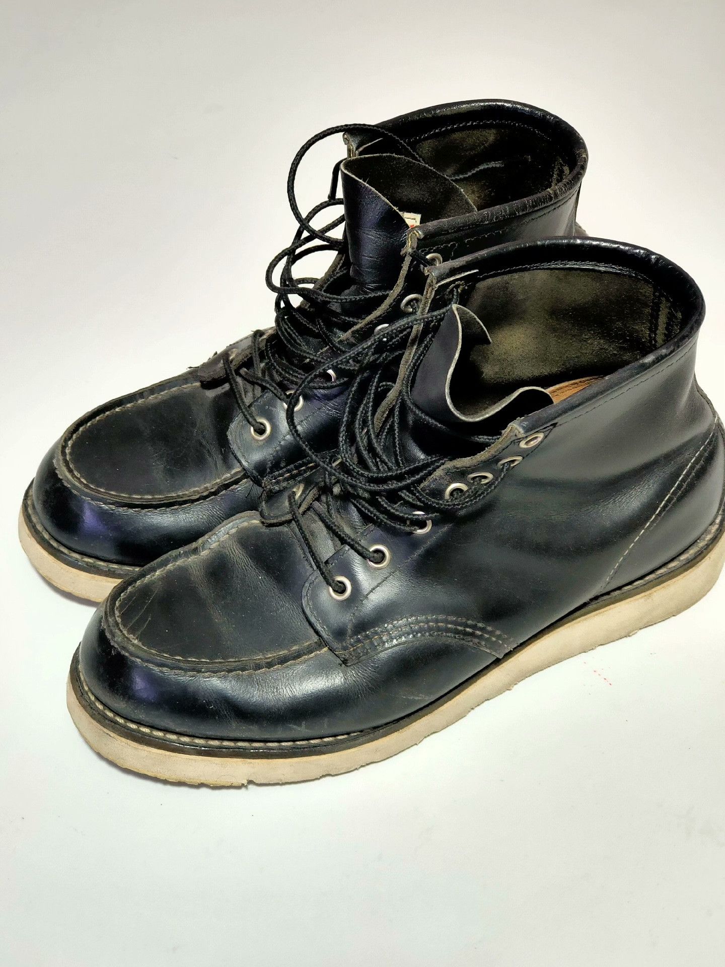 Red Wing Redwing Black Boots Size 43 Size US 10 / EU 43 - 2 Thumbnail