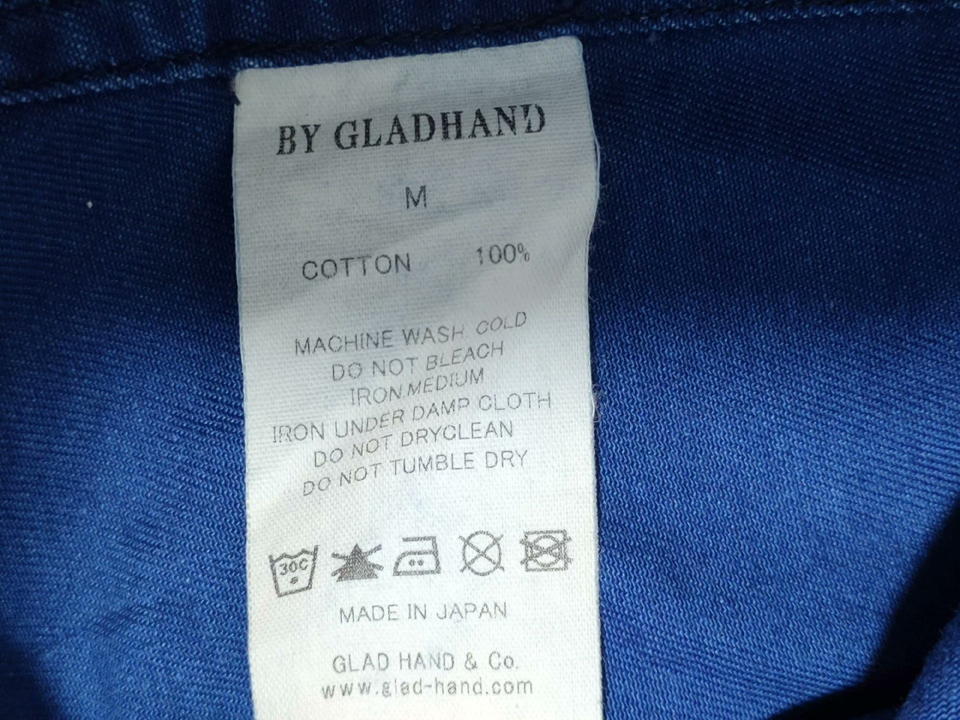 Glanshirt Gladhand American Retro Railroad Workwear Size US M / EU 48-50 / 2 - 8 Thumbnail