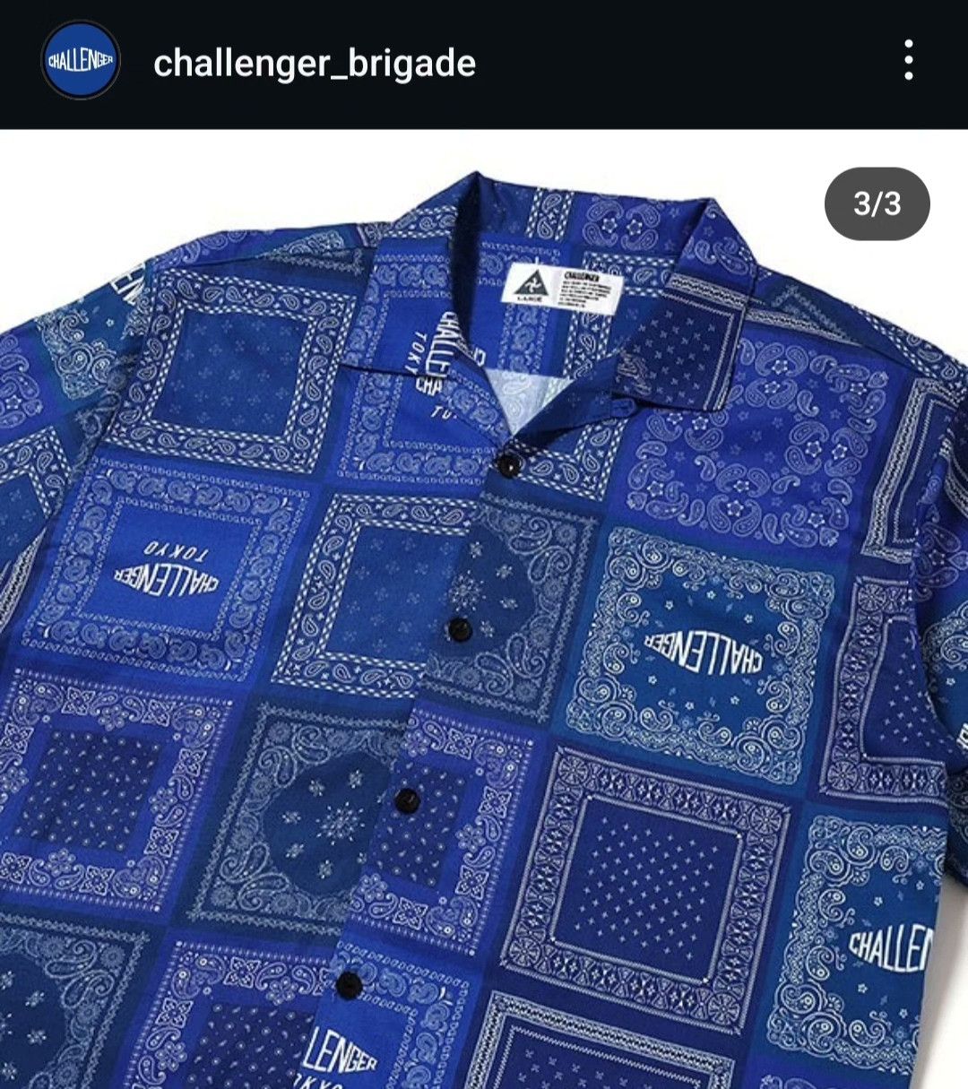 CHALLENGER Challenger Tokyo Limited Bandana Shirt Size US M / EU 48-50 / 2 - 2 Thumbnail