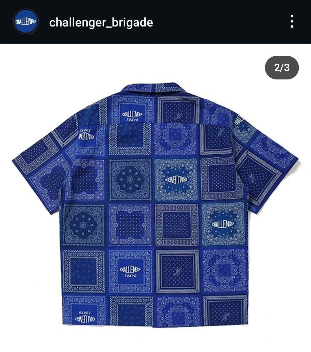 CHALLENGER Challenger Tokyo Limited Bandana Shirt Size US M / EU 48-50 / 2 - 3 Thumbnail