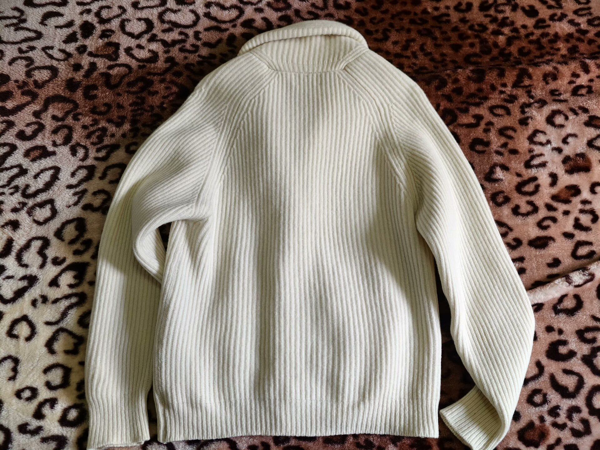 Drake's Drakes Virgin Wool Shawl Collar Sweater Size US XXS / EU 40 - 5 Thumbnail