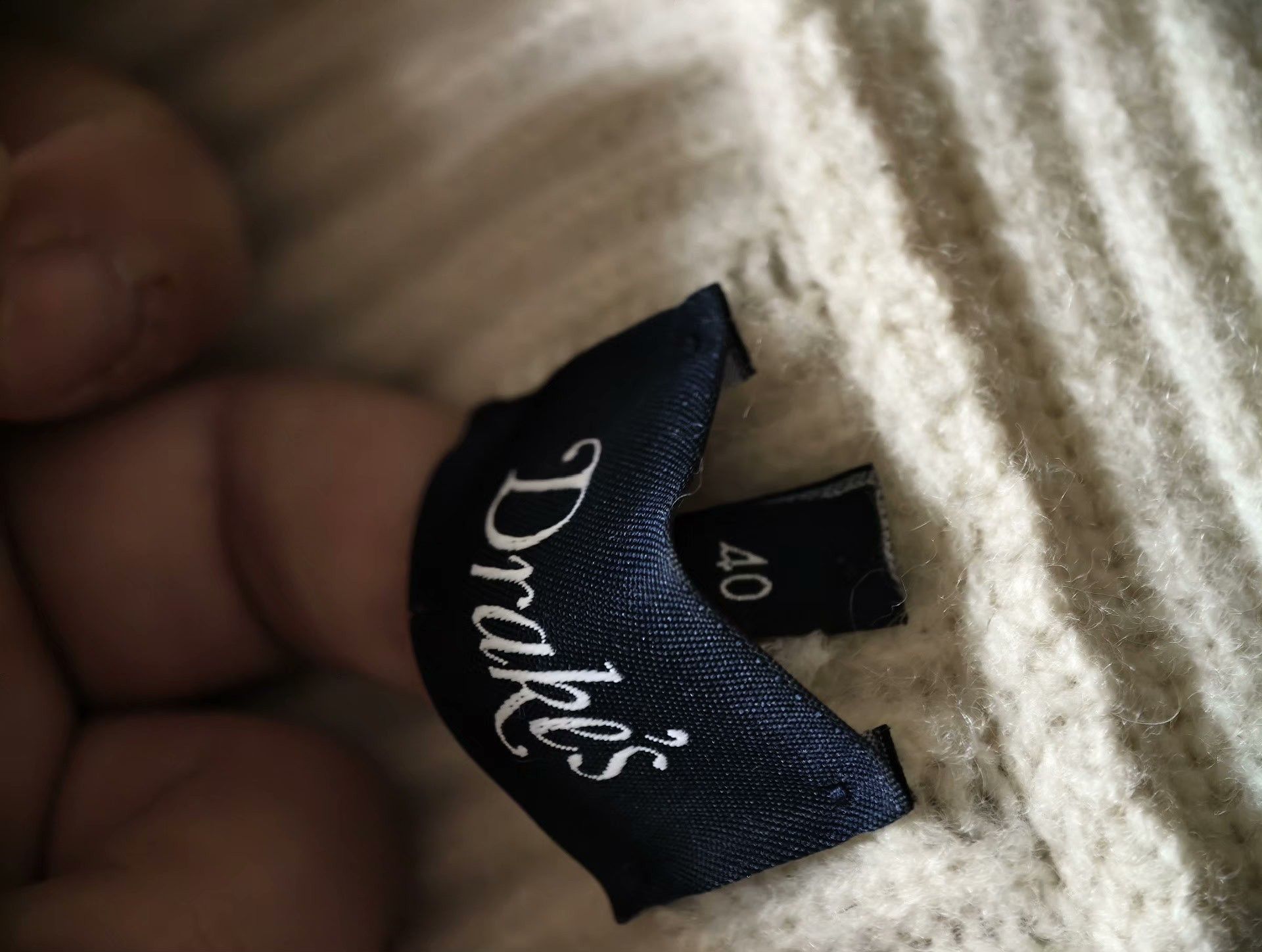 Drake's Drakes Virgin Wool Shawl Collar Sweater Size US XXS / EU 40 - 7 Thumbnail