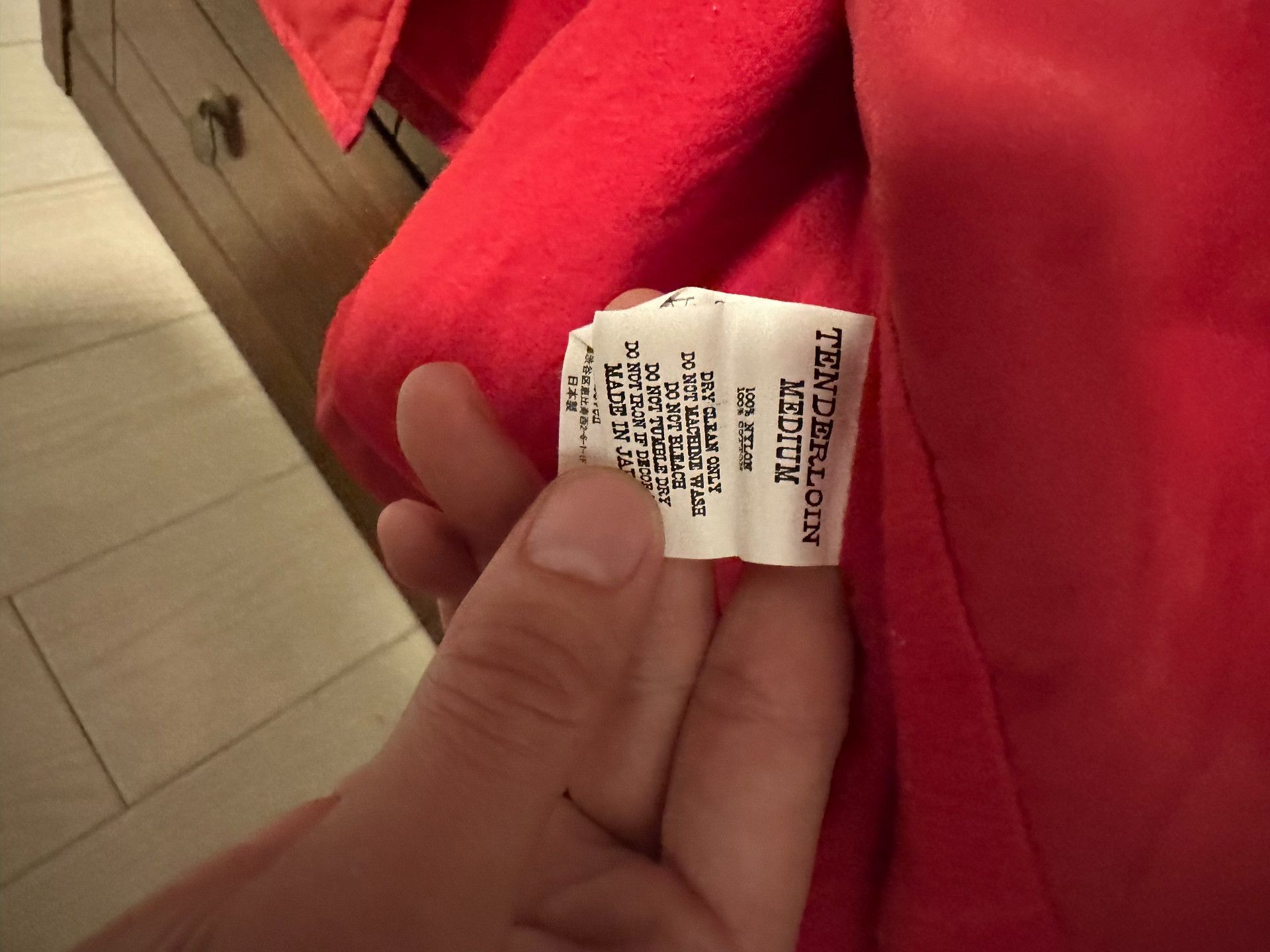 Tenderloin Limited Red Workwear Coach Jacket M Size US M / EU 48-50 / 2 - 5 Thumbnail