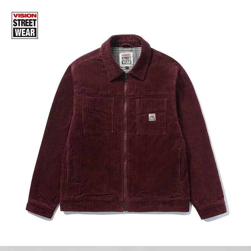 Vision Streetwear Vision Street Wear Red Corduroy Jacket Set Size US M / EU 48-50 / 2 - 2 Thumbnail